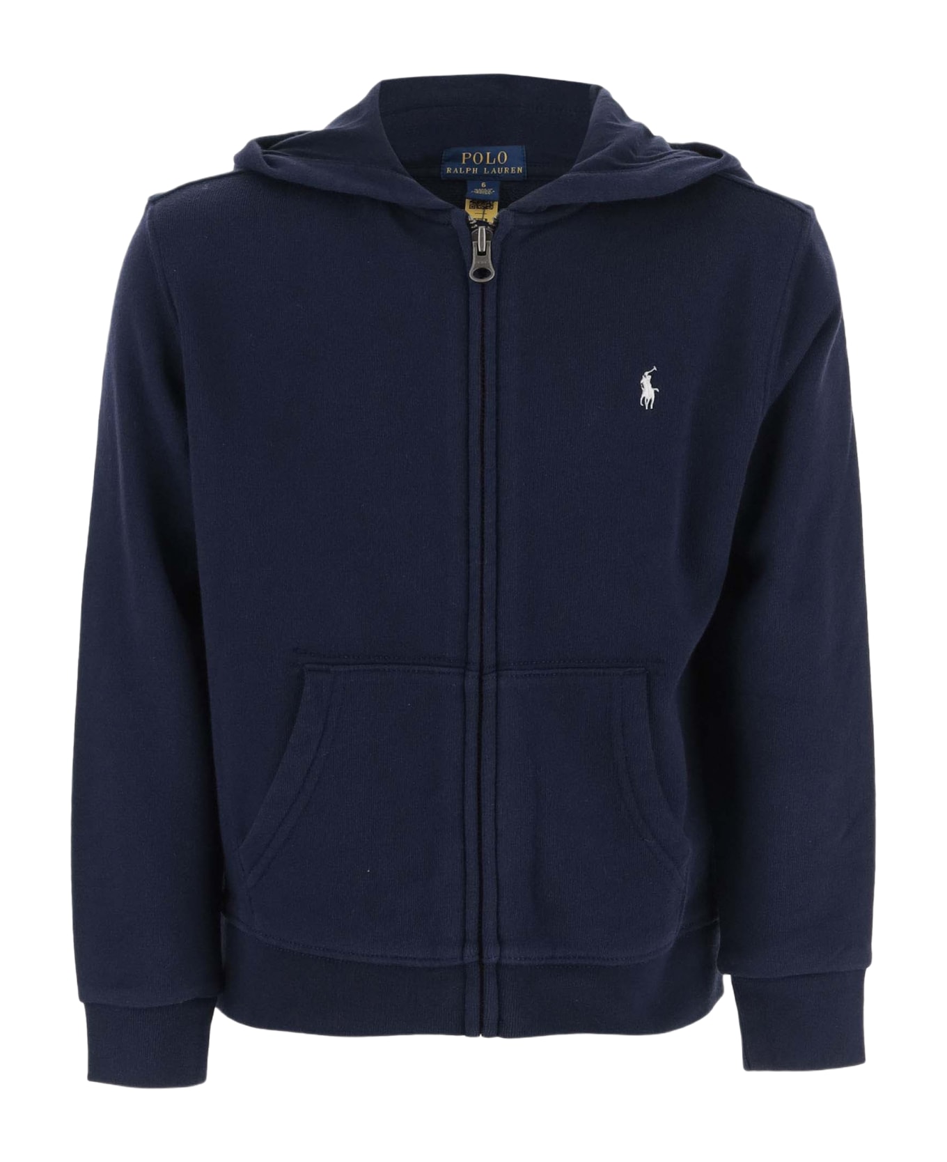 Polo Ralph Lauren Cotton Blend Sweatshirt With Logo - Blue ニットウェア＆スウェットシャツ