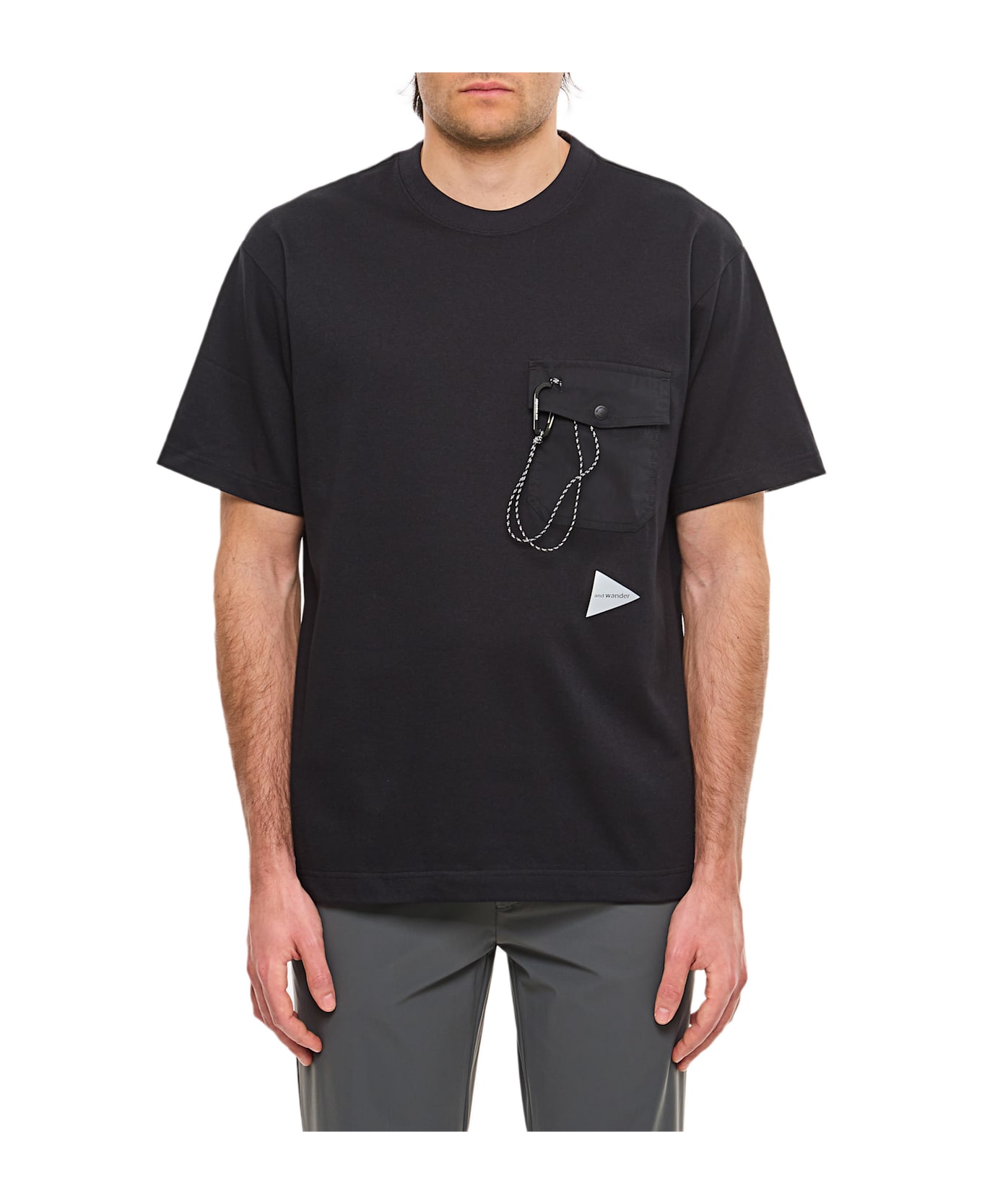 And Wander T-shirt - Black