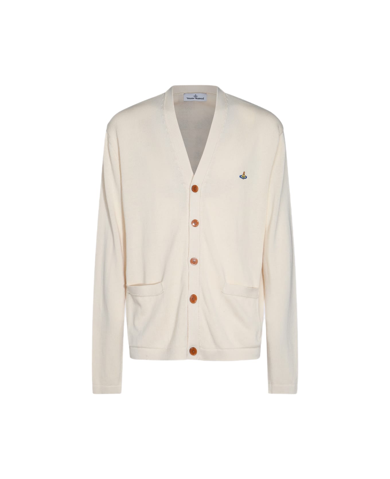 Vivienne Westwood White Cotton Knitwear - WHITE