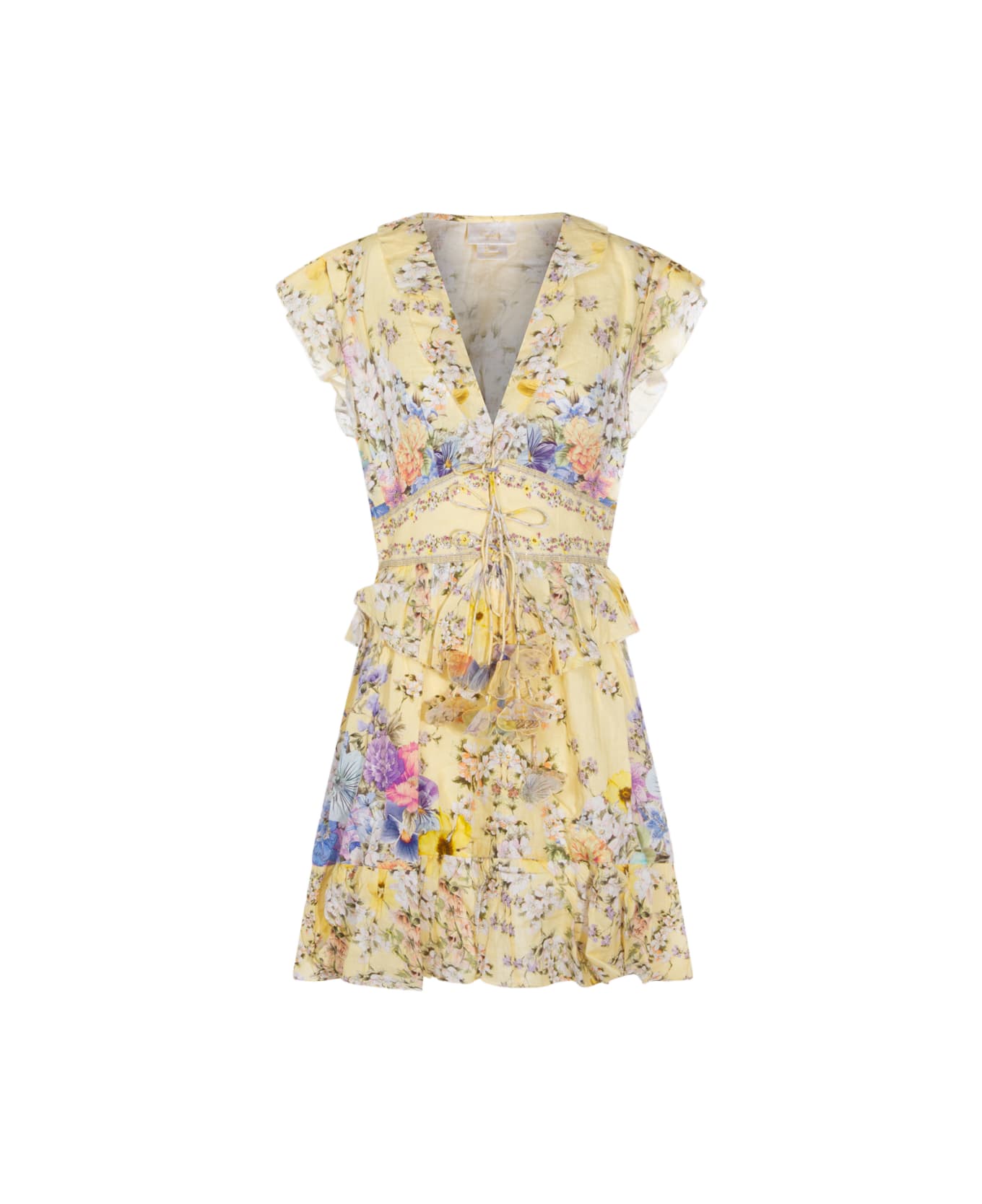 Camilla Yellow Dress - DARLING BUDS