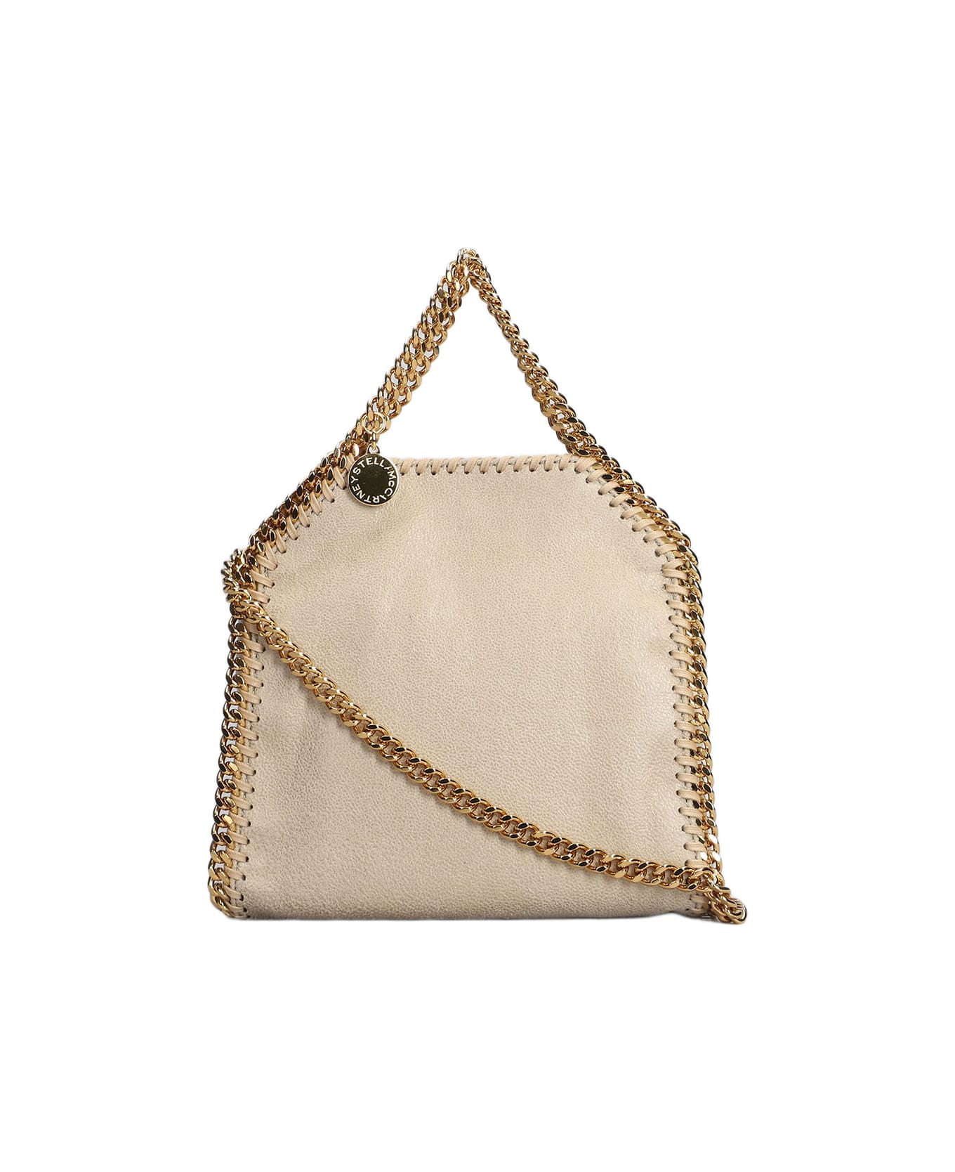 Stella McCartney Falabella Tote In Beige Polyester - beige