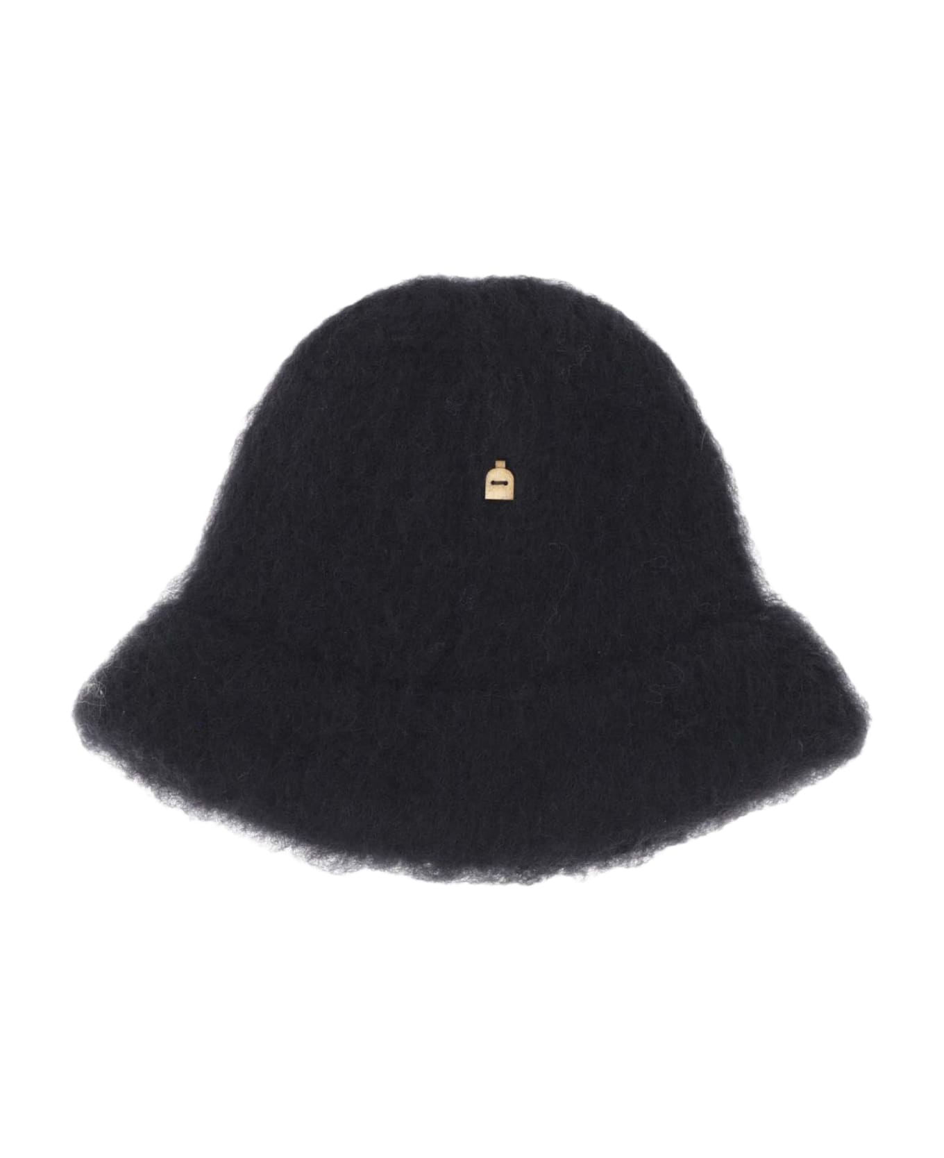 Myssy Wool Bucket Hat - Black