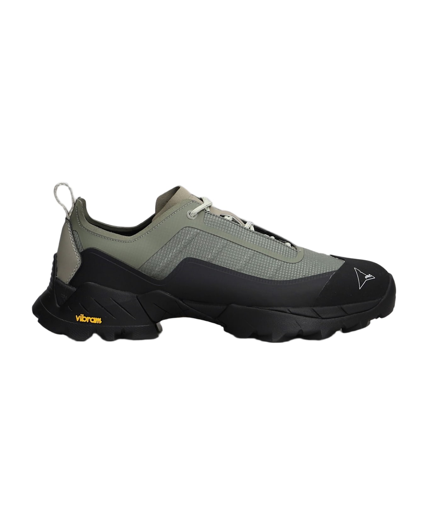 ROA Katharina Light Sneakers In Grey Fabric - grey