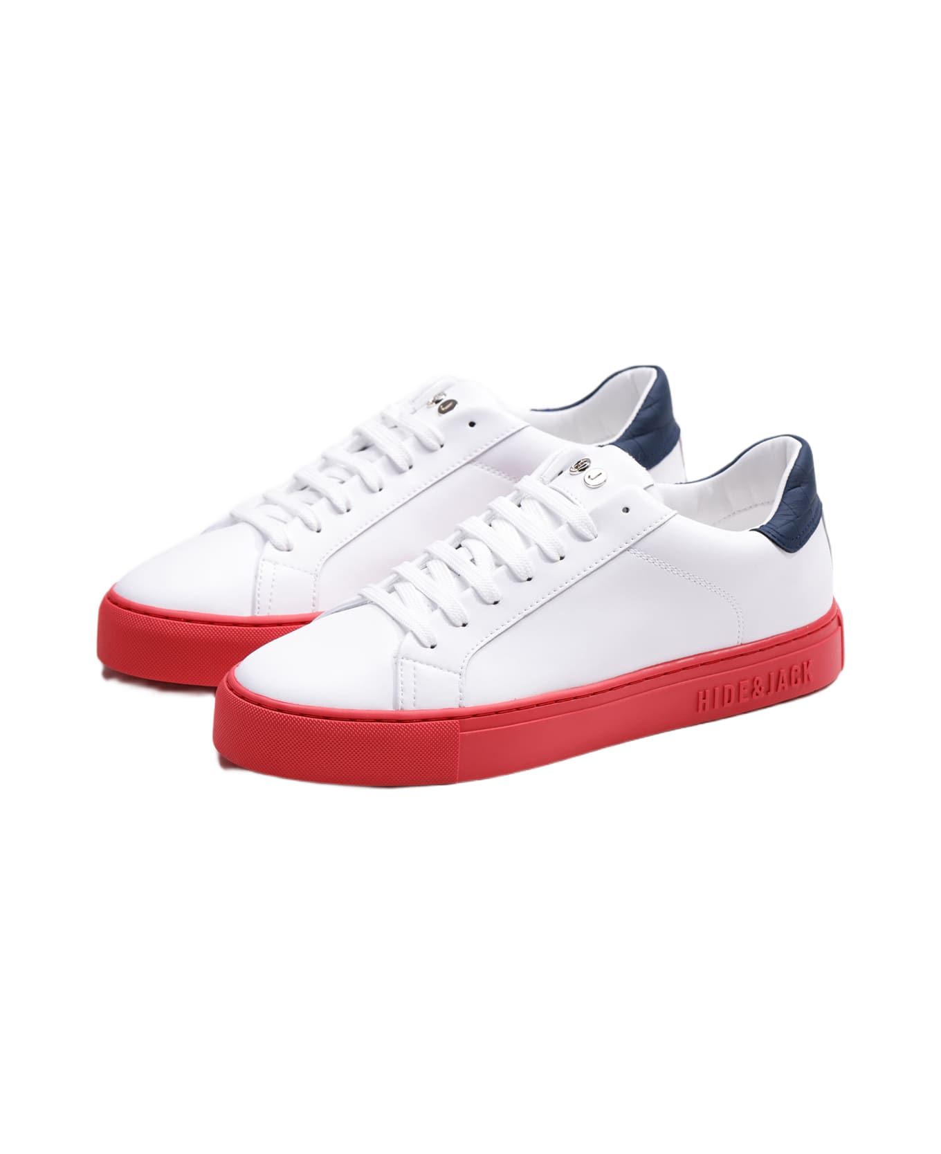 Hide&Jack Low Top Sneaker - Essence Sky Blue Red