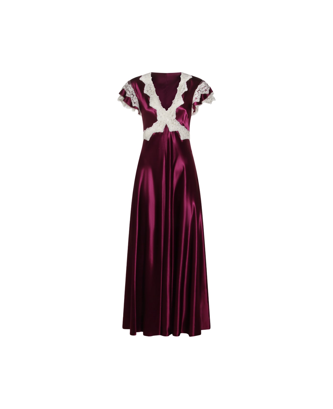 Alberta Ferretti Violet Dress - Purple