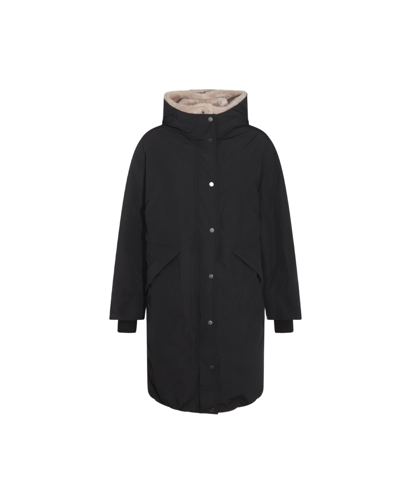 Brunello Cucinelli Black Down Jacket - Black