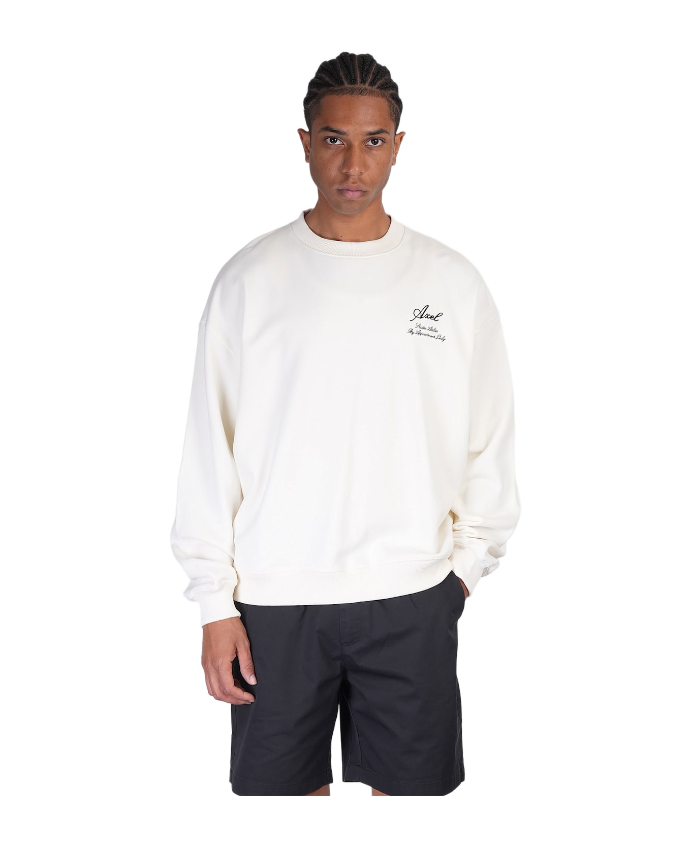 Axel Arigato Atelier Sweatshirt Sweatshirt In Beige Cotton - beige