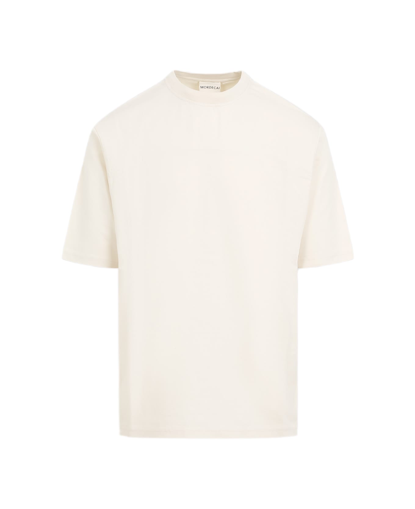 Mordecai Heavy Jersey Classic Fit T-shirt - Ivory