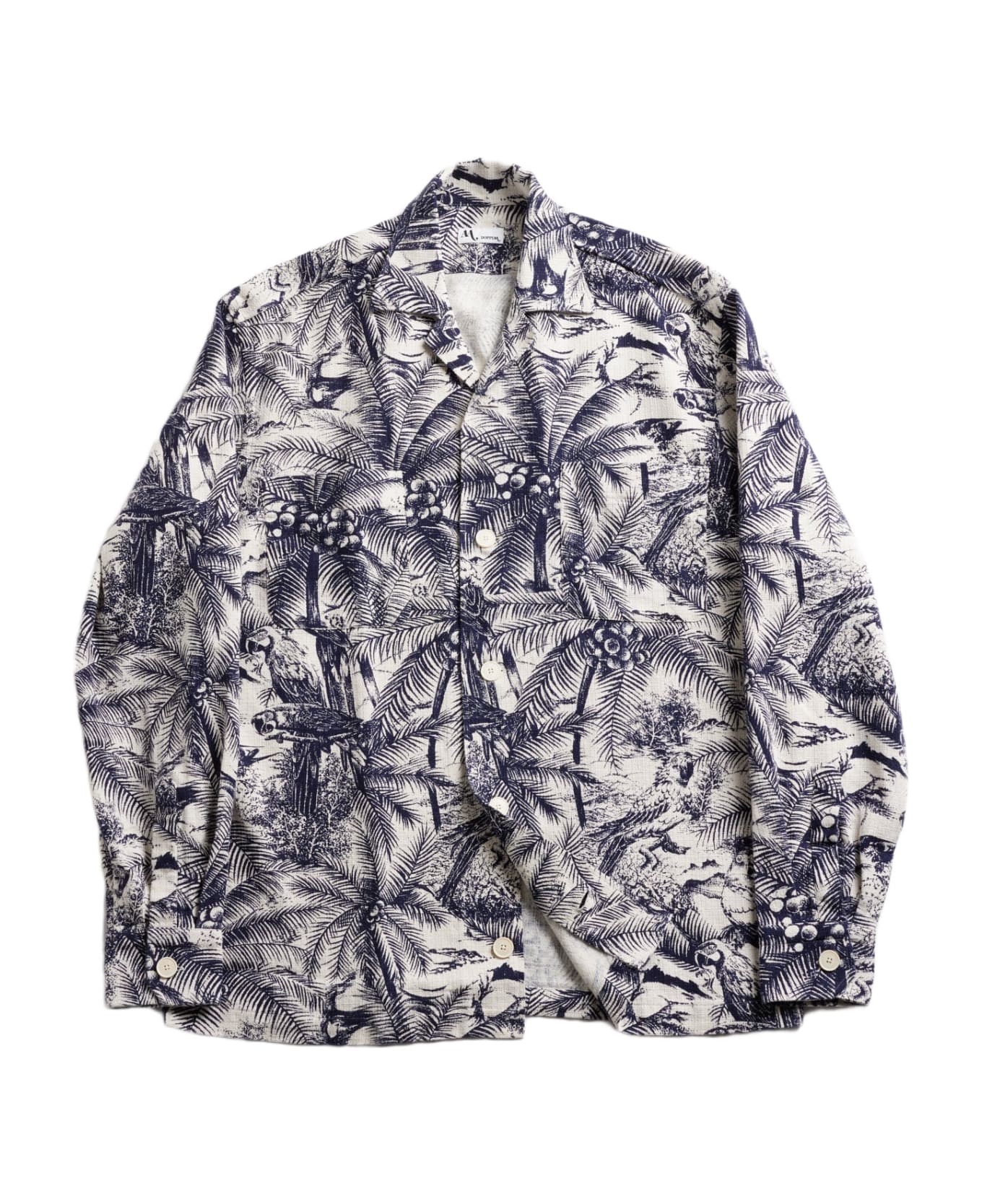 doppiaa Aabba Printed Overshirt