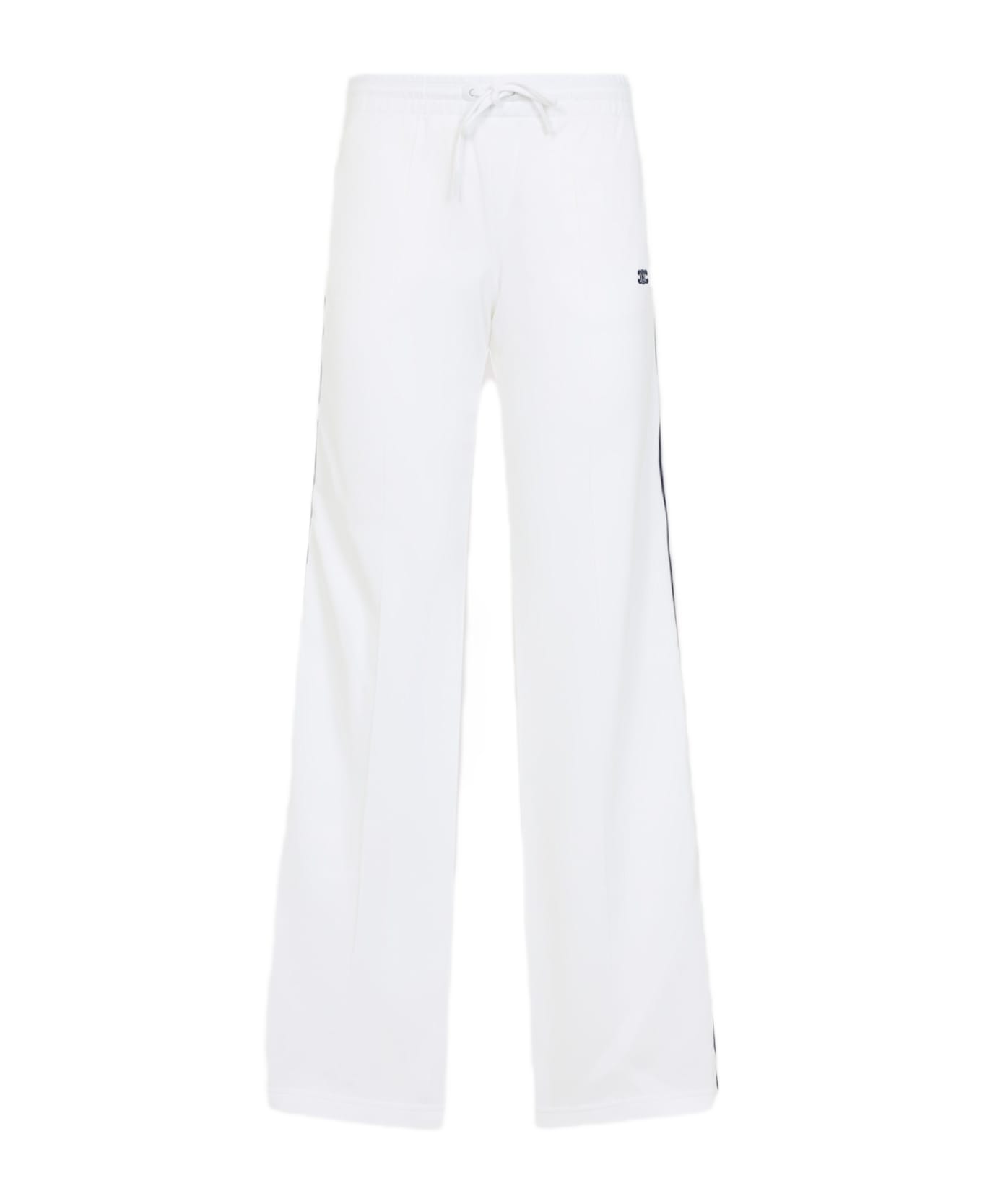 Celine Polyester Tracksuit Pants - Ma Off White  Navy