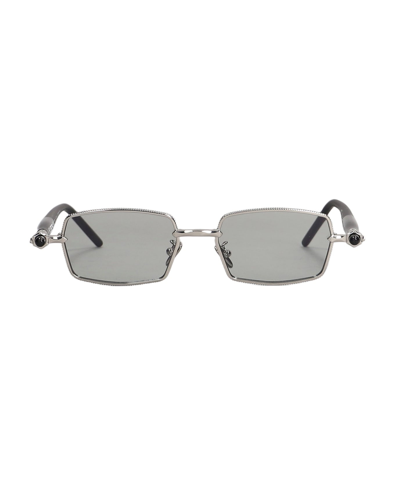 Kuboraum P73 Sunglasses In Silver Metal Alloy - silver