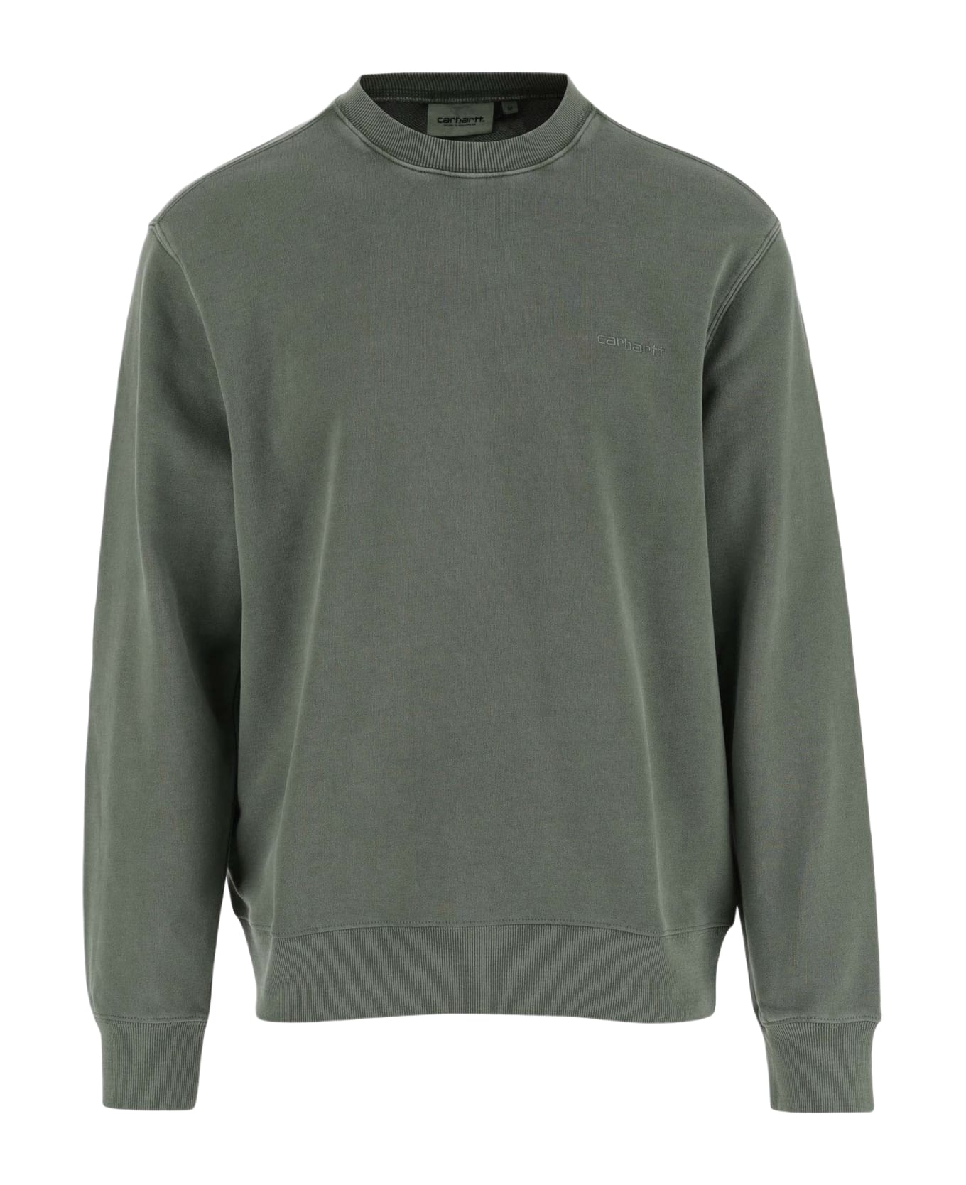 Carhartt Cotton Sweatshirt - Yfgd Park Garment Dyed