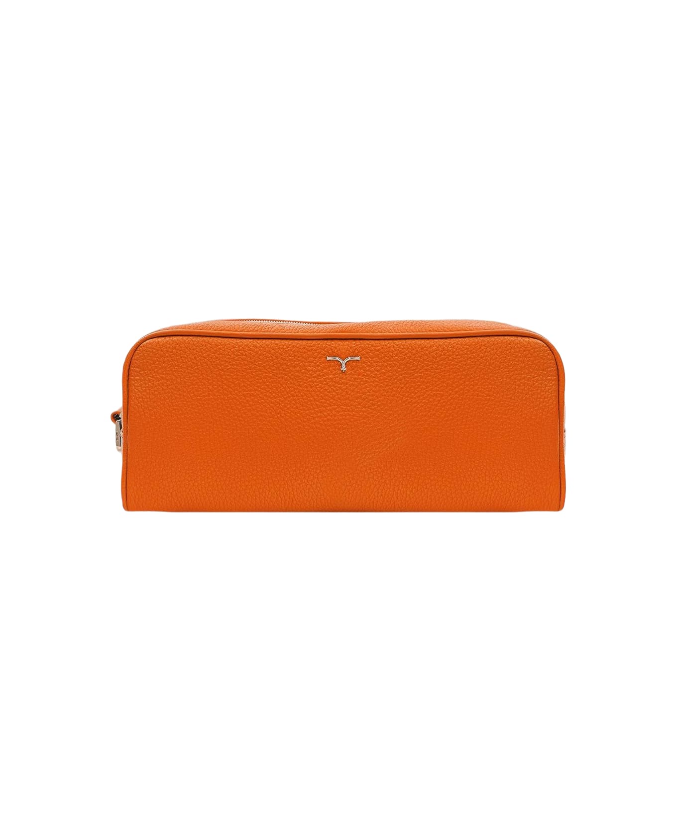 Larusmiani Wash Bag 'tzar' Luggage - Orange トラベルバッグ
