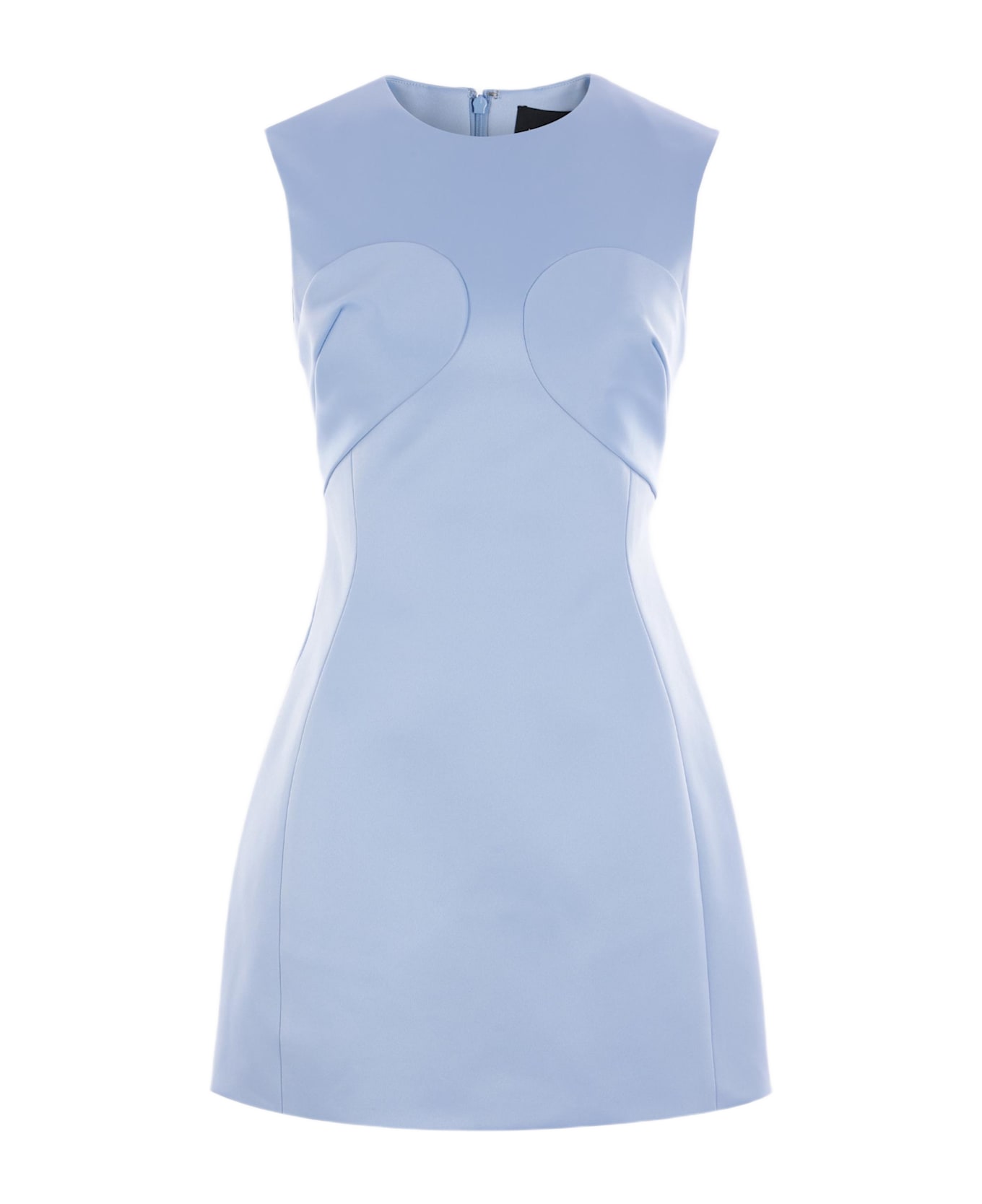 Marc Jacobs Seamed Up Mini Dress - Clear Blue