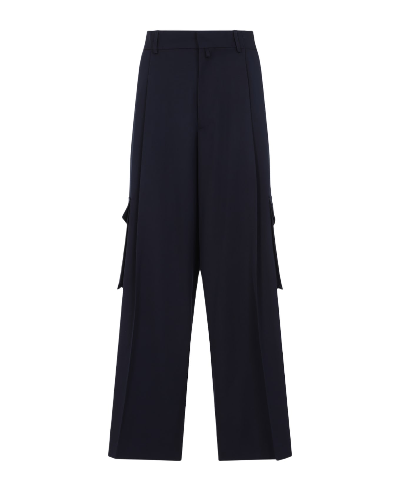 Dries Van Noten Piers Tris Pants - Navy
