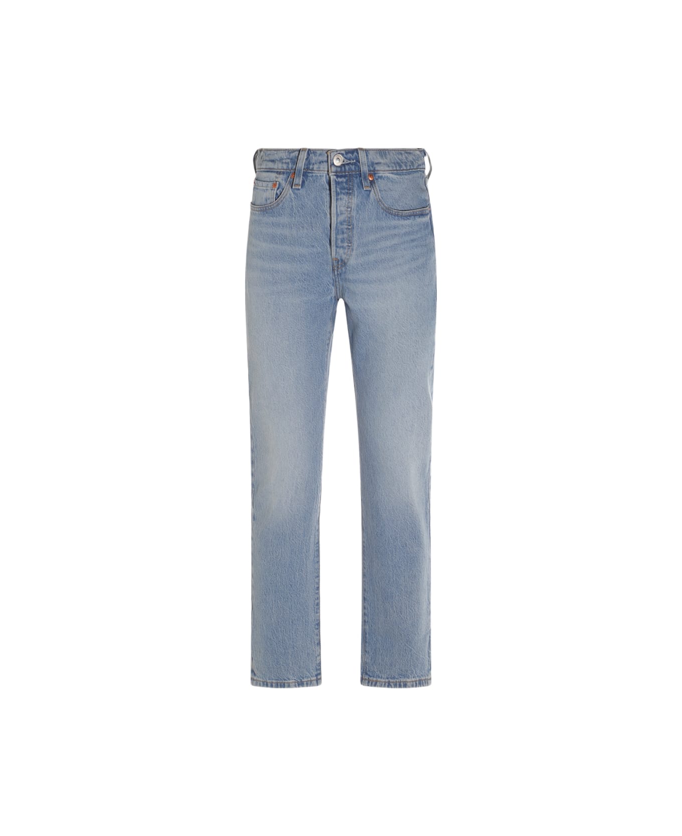 Levi's Light Blue Cotton 501 Denim Jeans - HOLLOW DAYS