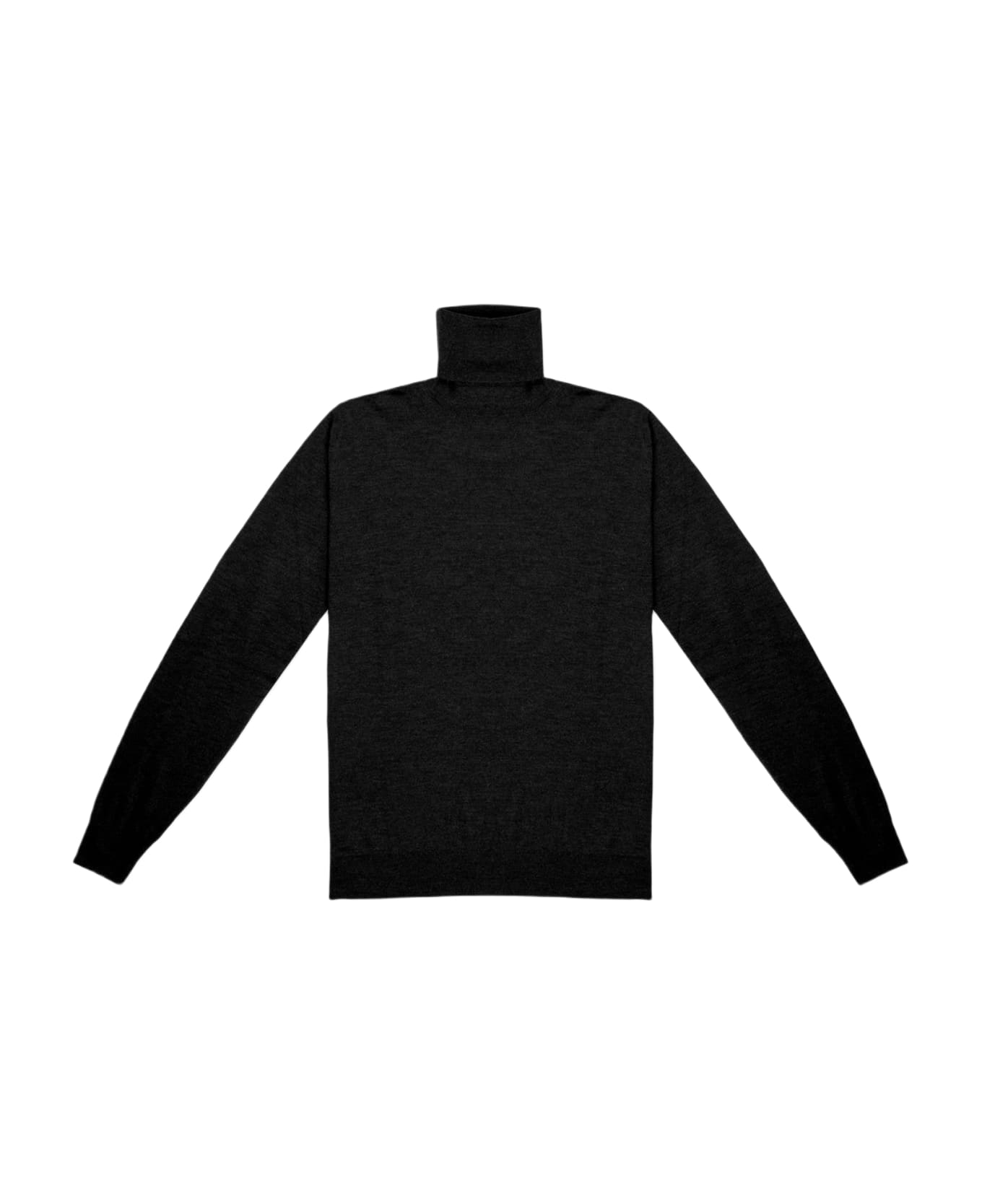 Larusmiani Turtleneck Sweater Pullman Sweater - Black