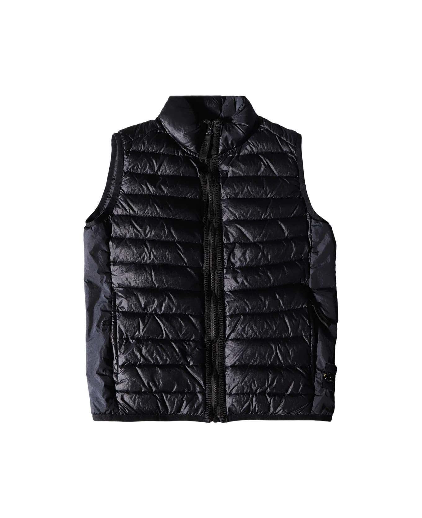 Stone Island Dark Blue Down Jacket - Blue
