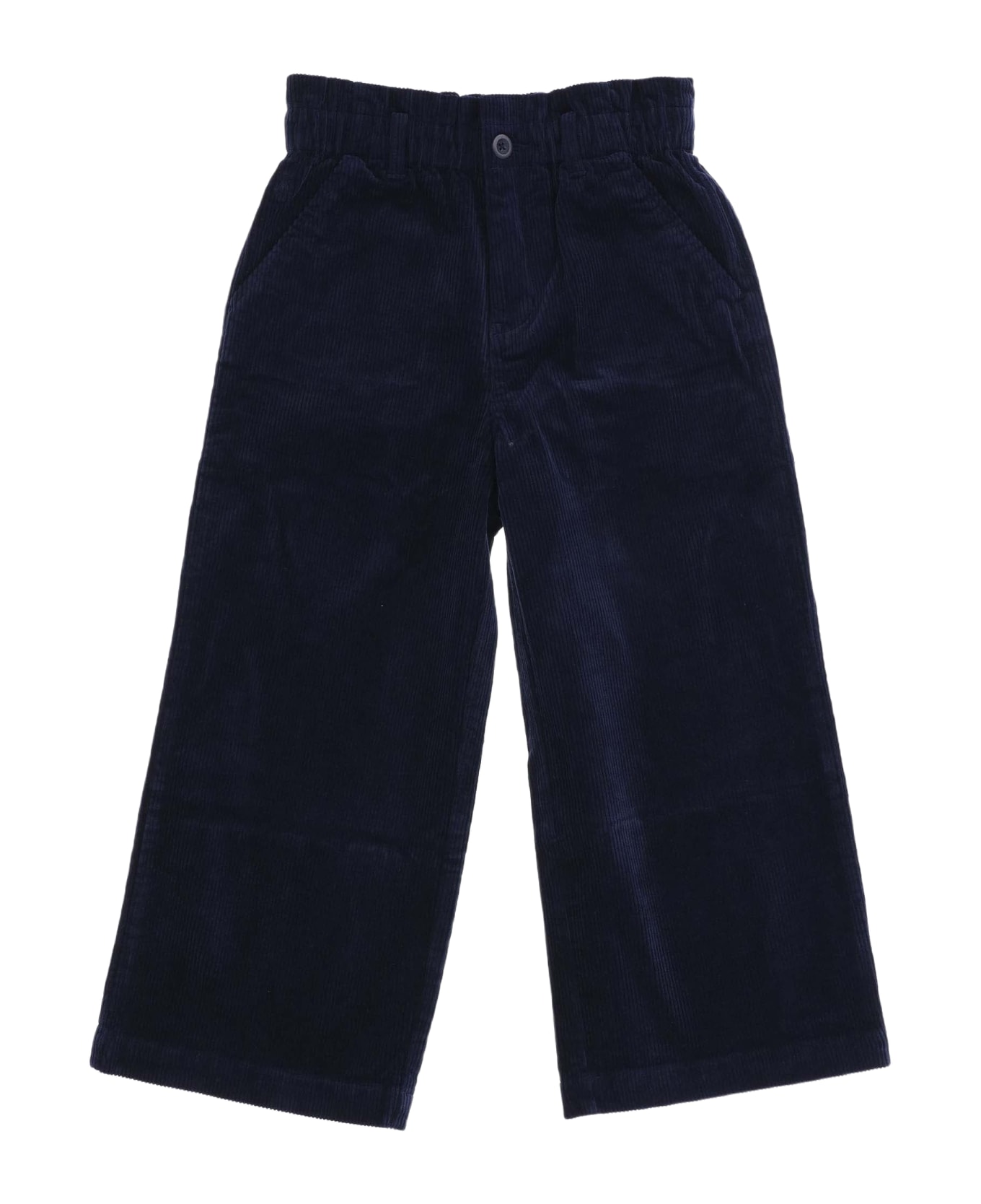 Ralph Lauren Stretch Cotton Velvet Pants - Blu
