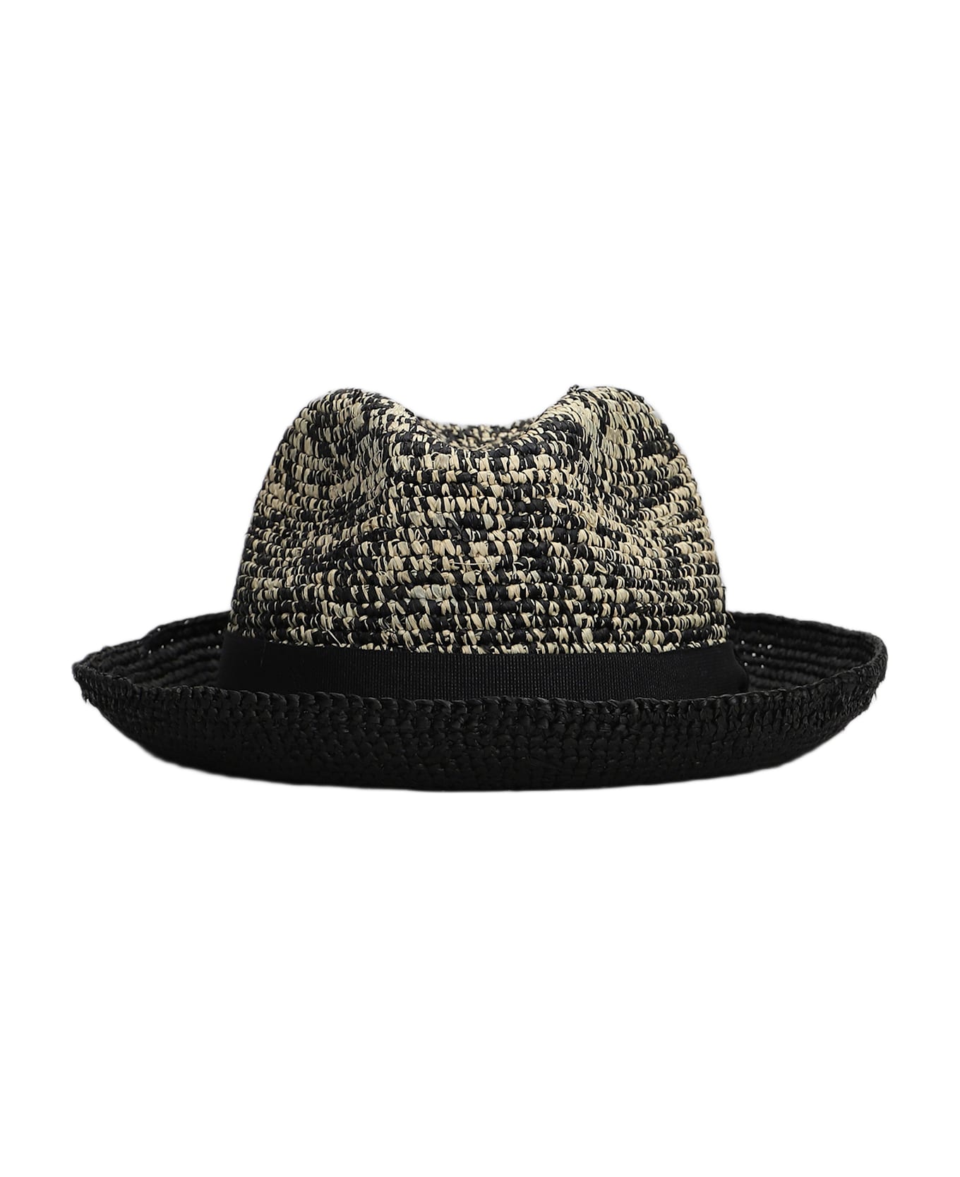 Paul Smith Hats In Black Raffia - black