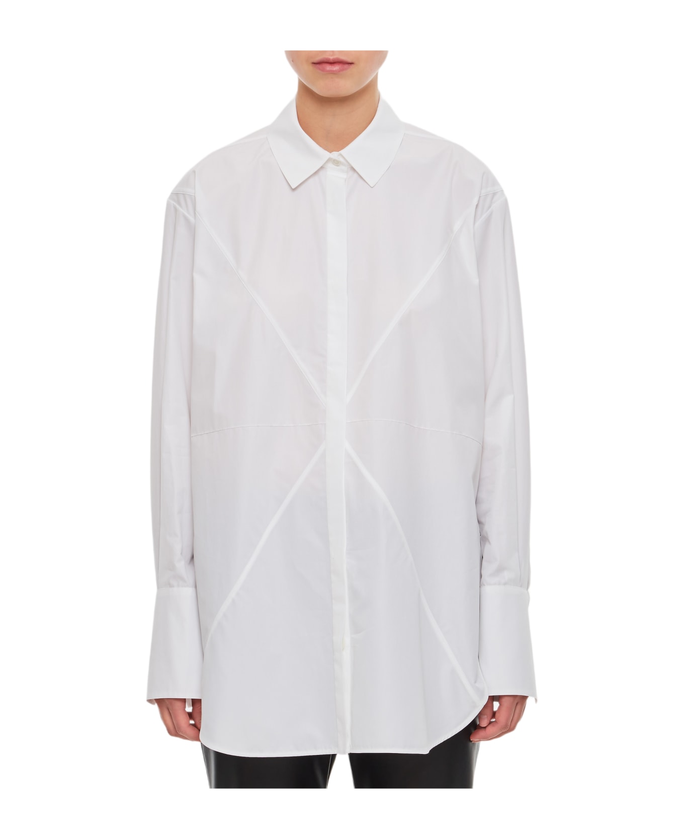 Loewe Cotton Puzzle Fold Shirt - White シャツ