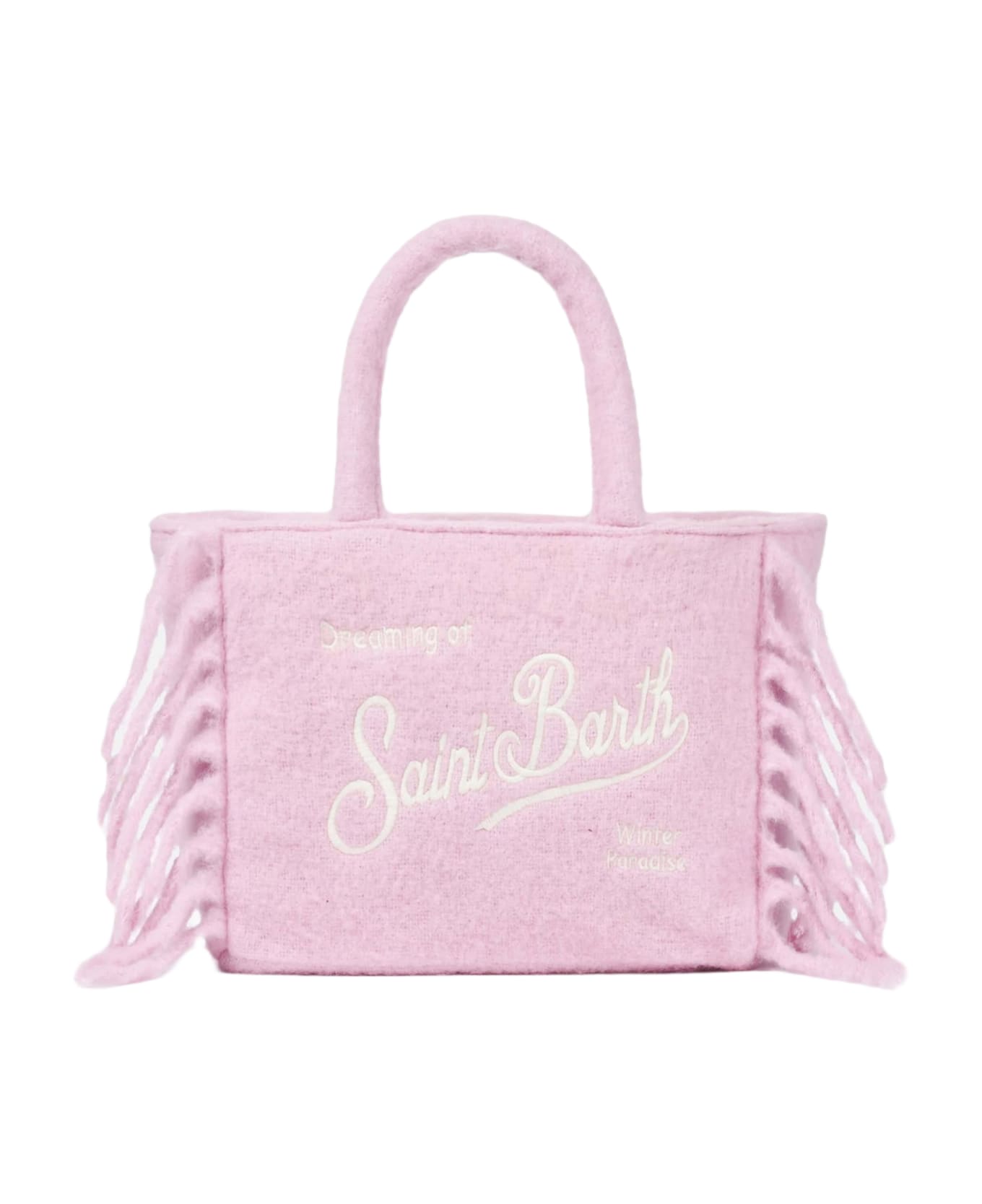 MC2 Saint Barth Colette Blanket Pink Handbag - PINK