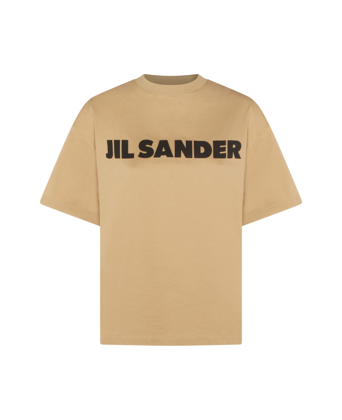 Jil Sander Beige Cotton T-shirt - Beige