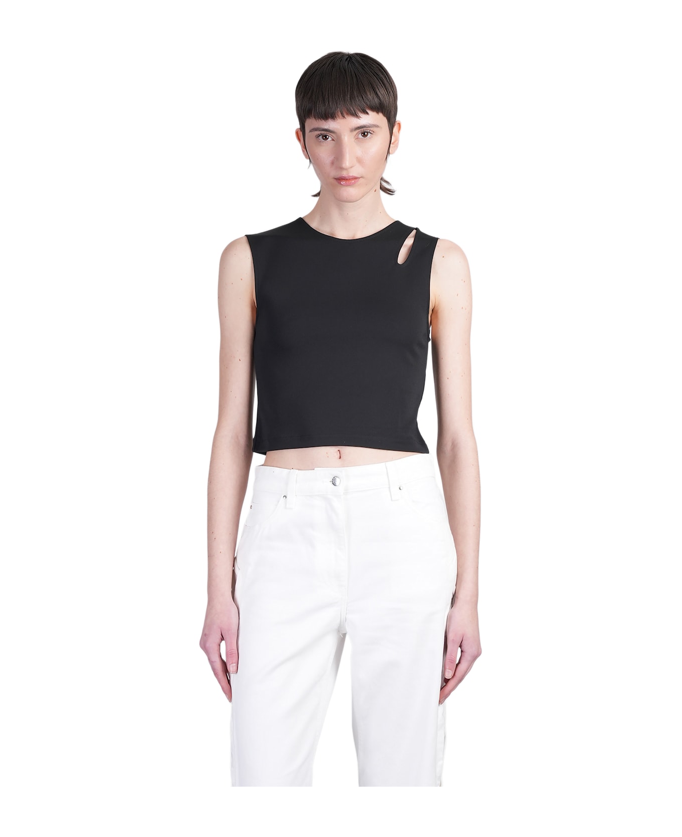 IRO Pauly Topwear In Black Polyester - black