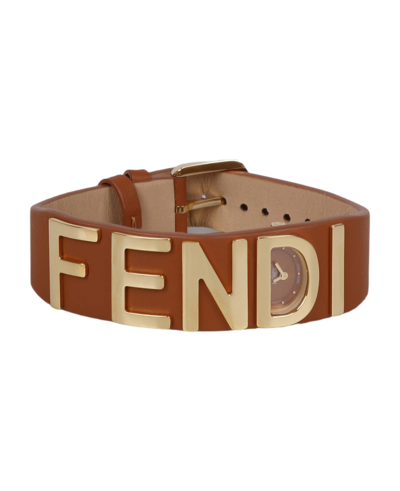 Fendi Bracelet Watch With Fendi Lettering