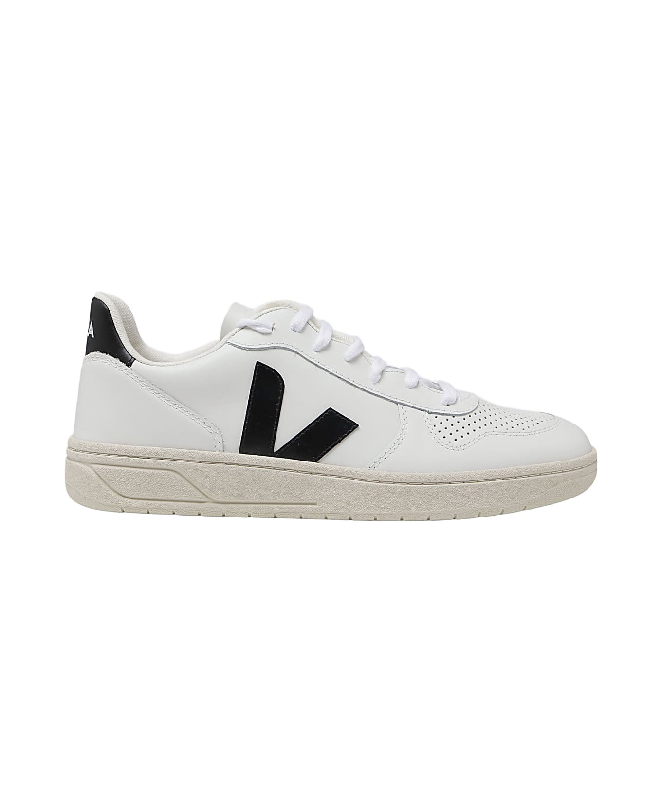 Veja White And Black Sneakers - EXTRA-WHITE BLACK