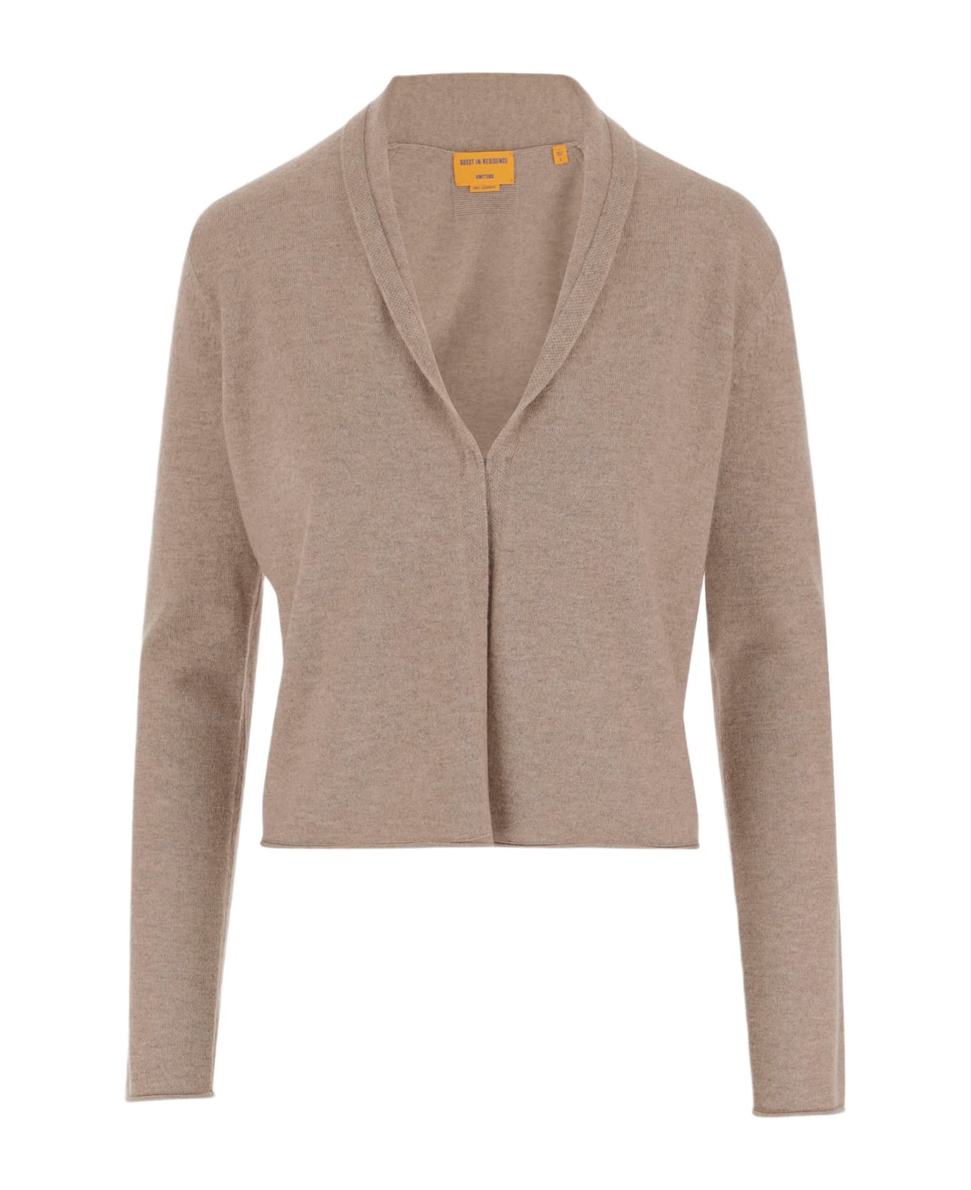 Guest in Residence Stealth Cashmere Cardigan - Beige