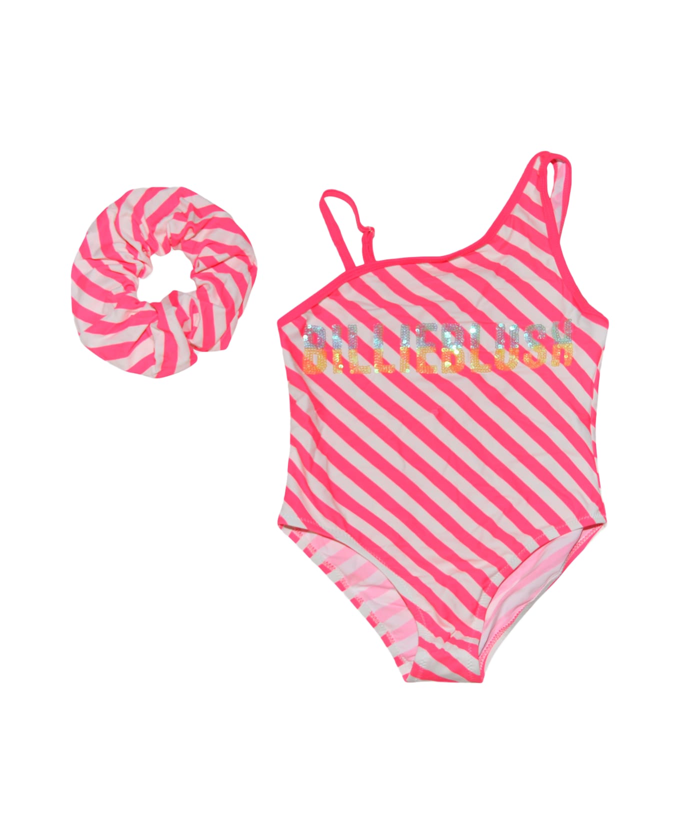Billieblush Pink Multicolour Swimsuit - Fuchsia 水着
