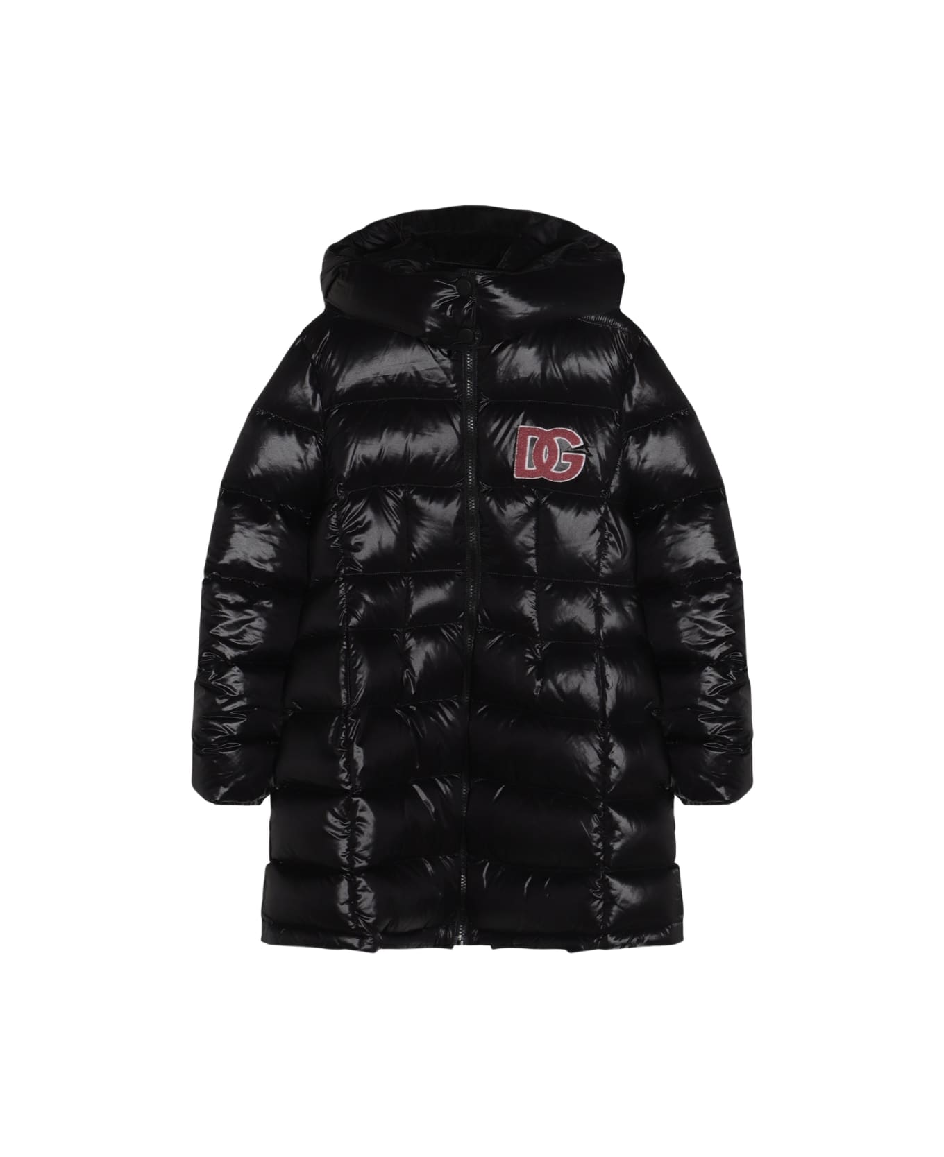 Dolce 
Gabbana Black Down Jacket - Black