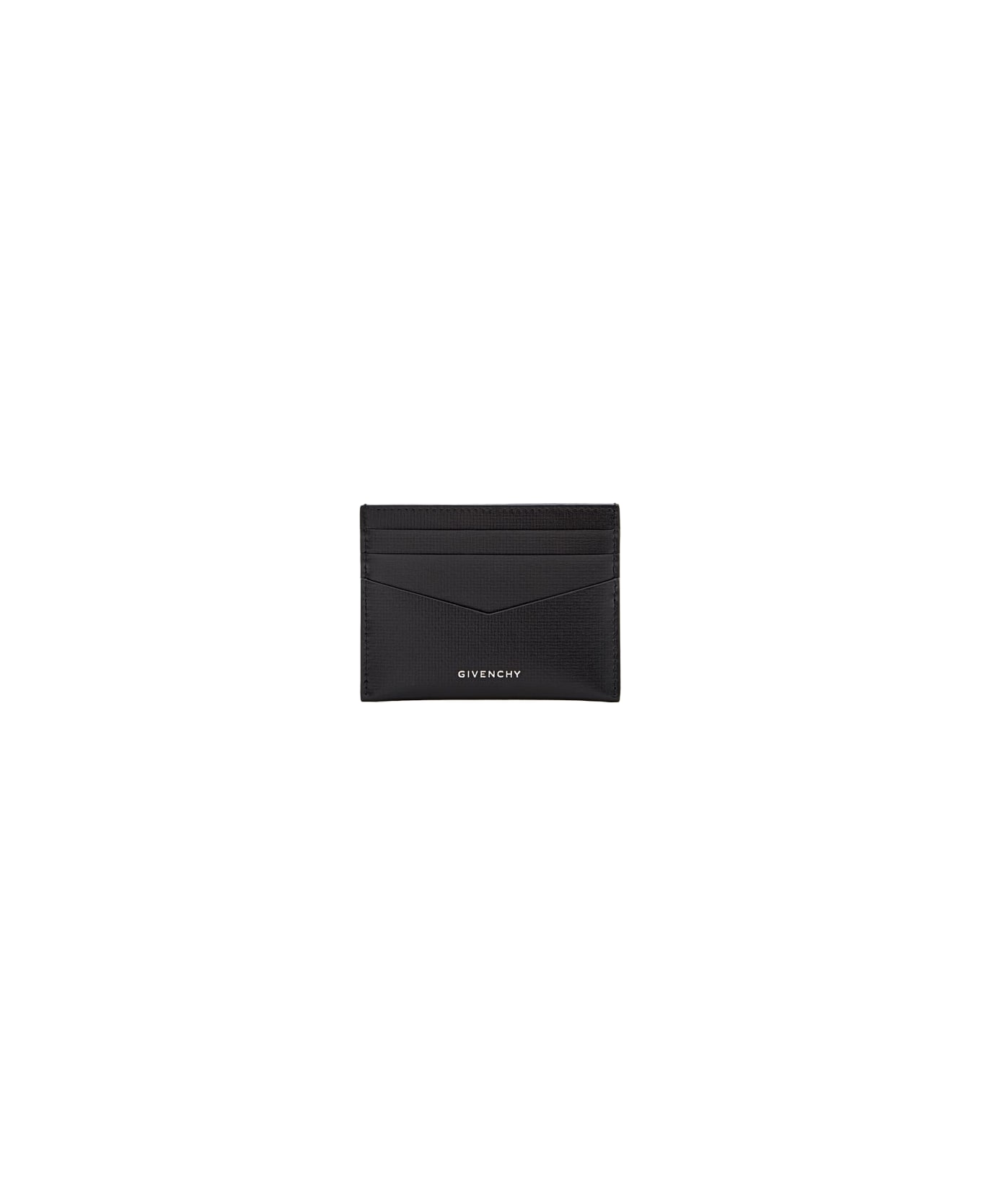 Givenchy Leather Card Holder - Black