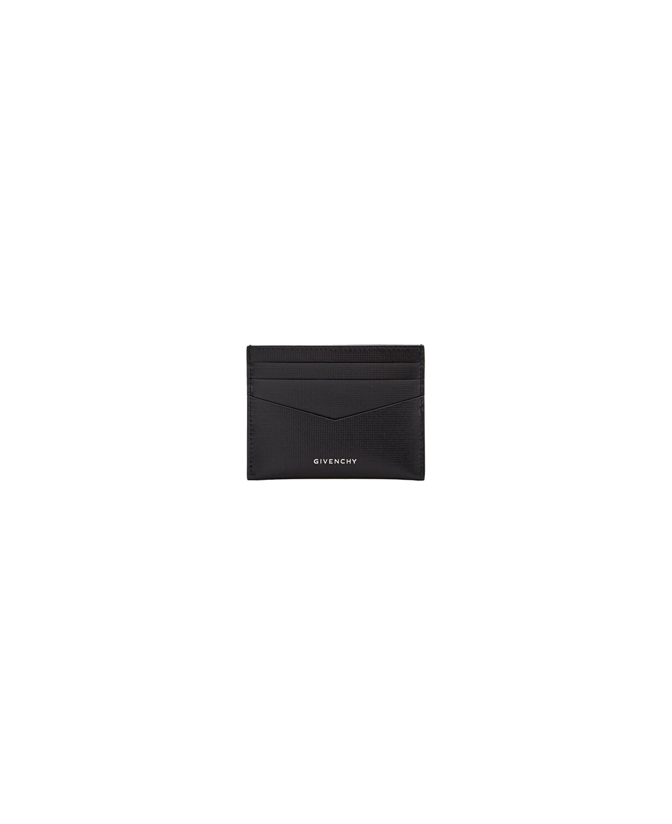 Givenchy Leather Card Holder - Black