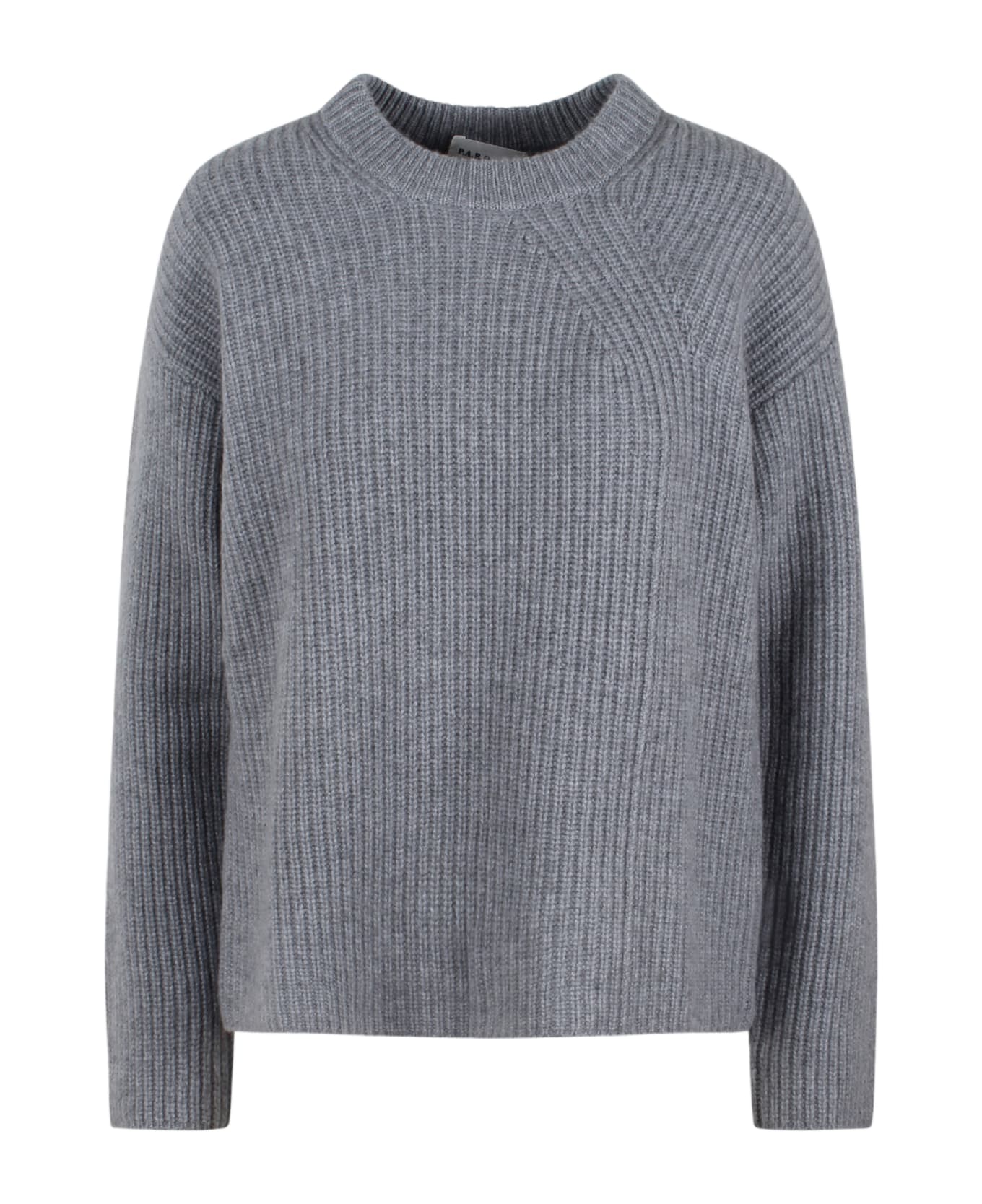 Parosh Cashmere Sweater - Grey ニットウェア