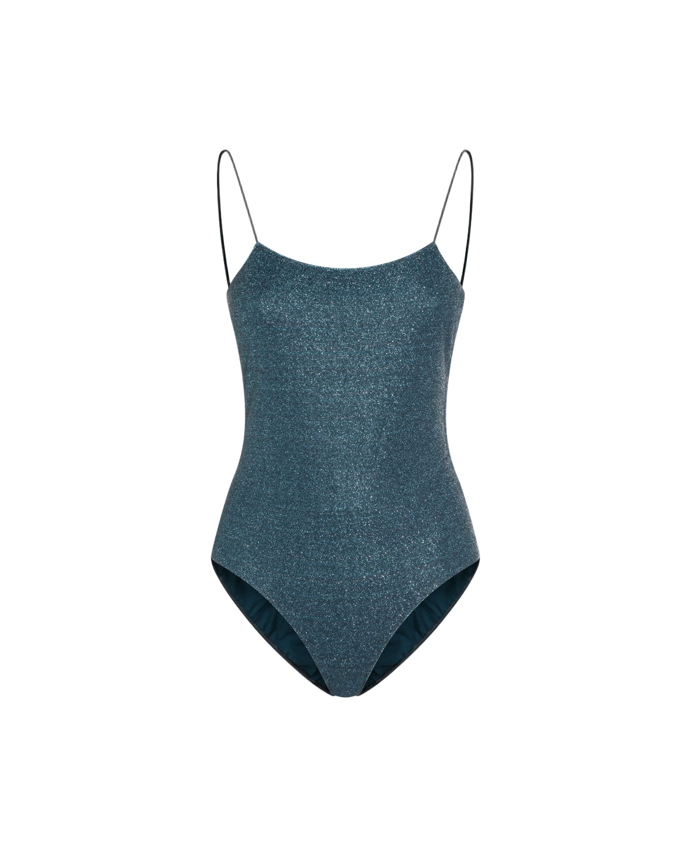 Oseree Turquoise Lumiere Swimsuit - PEACOCK