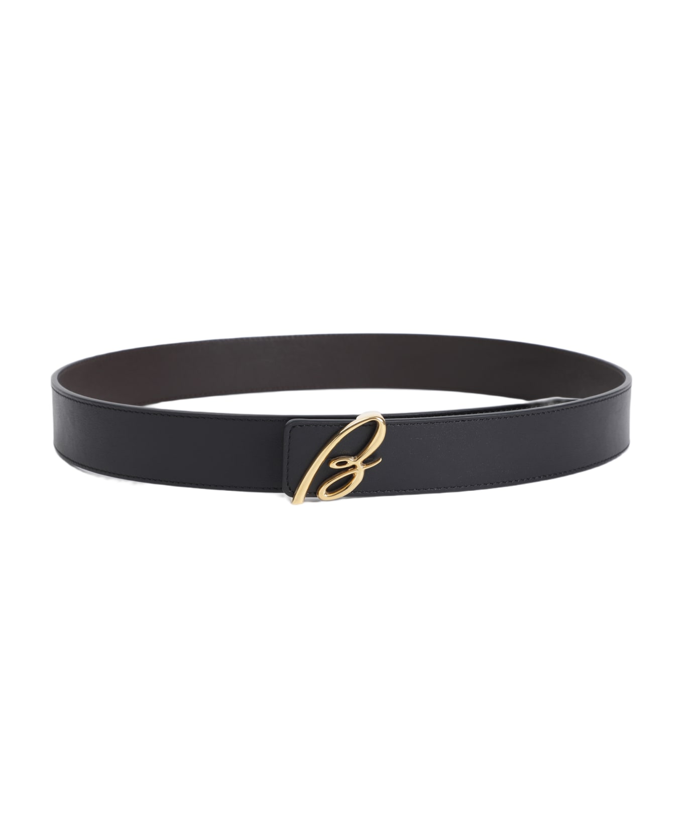 Brioni Belt - Black Coffee