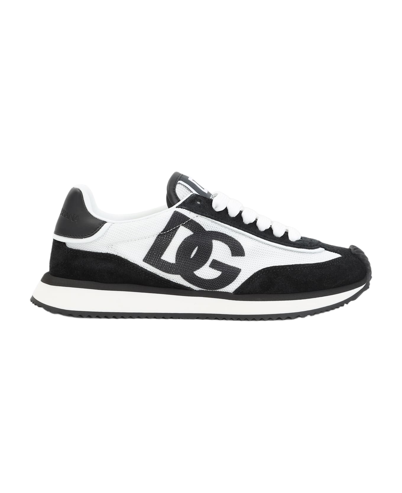 Dolce & Gabbana Low Top Sneakers - Bianco Nero