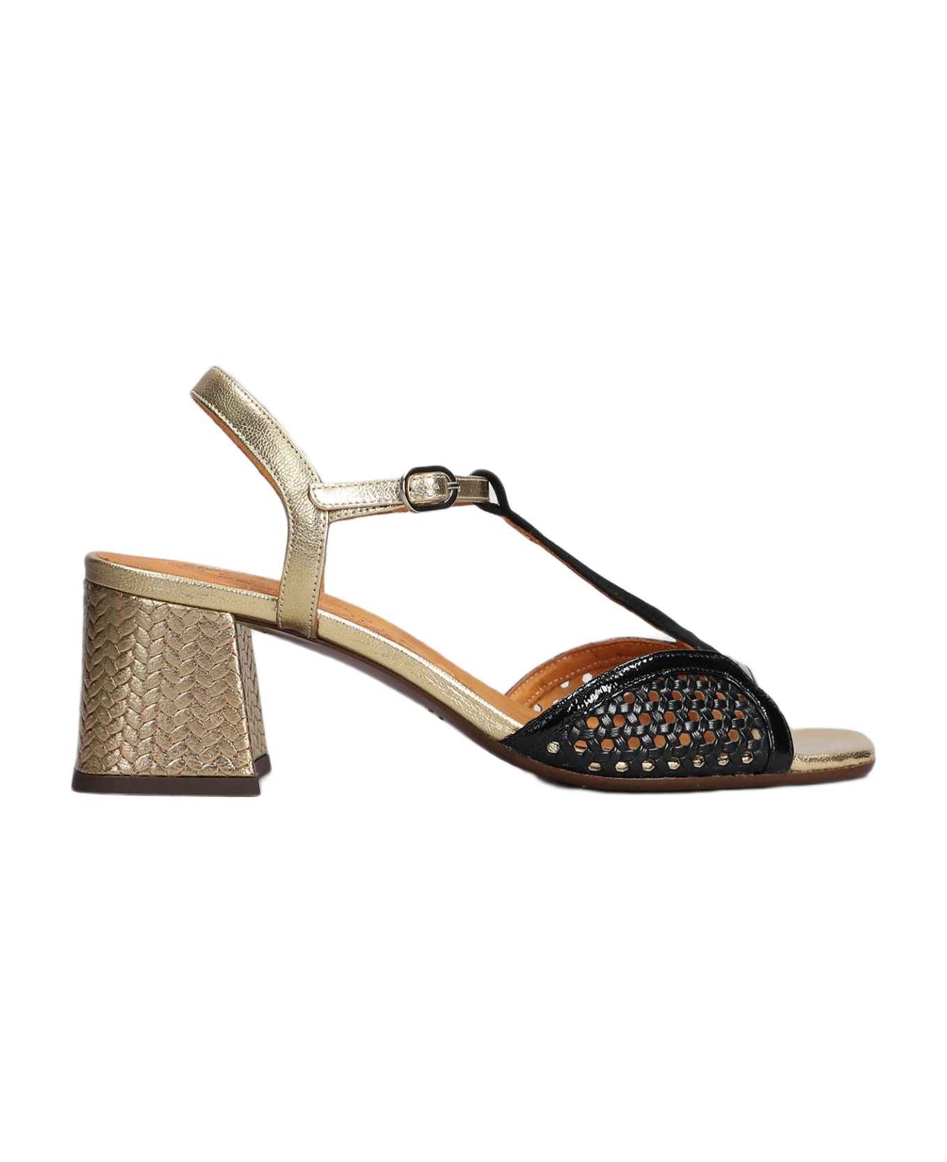 Chie Mihara Lipico Sandals In Black Leather - black