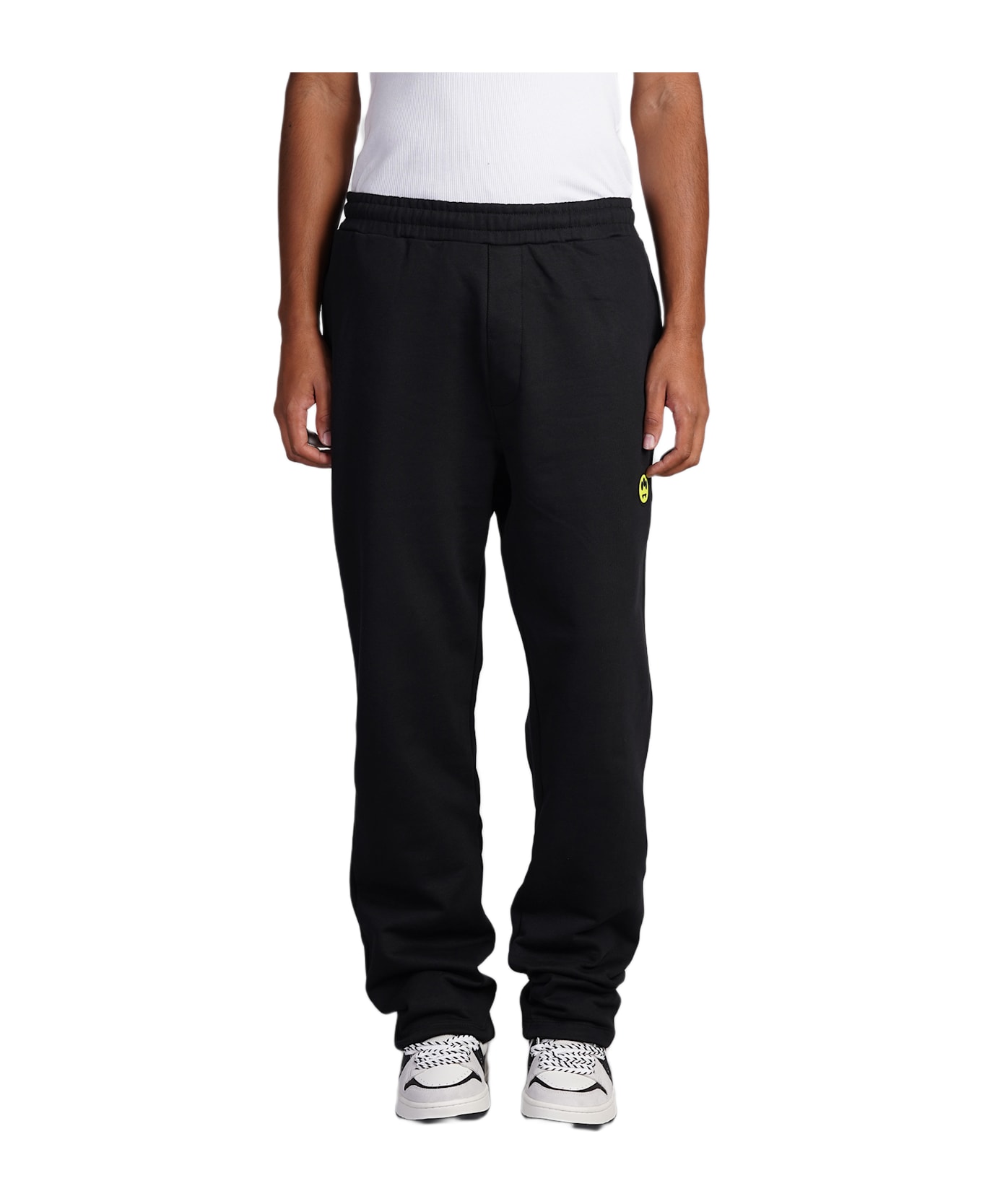 Barrow Pants In Black Cotton - Black