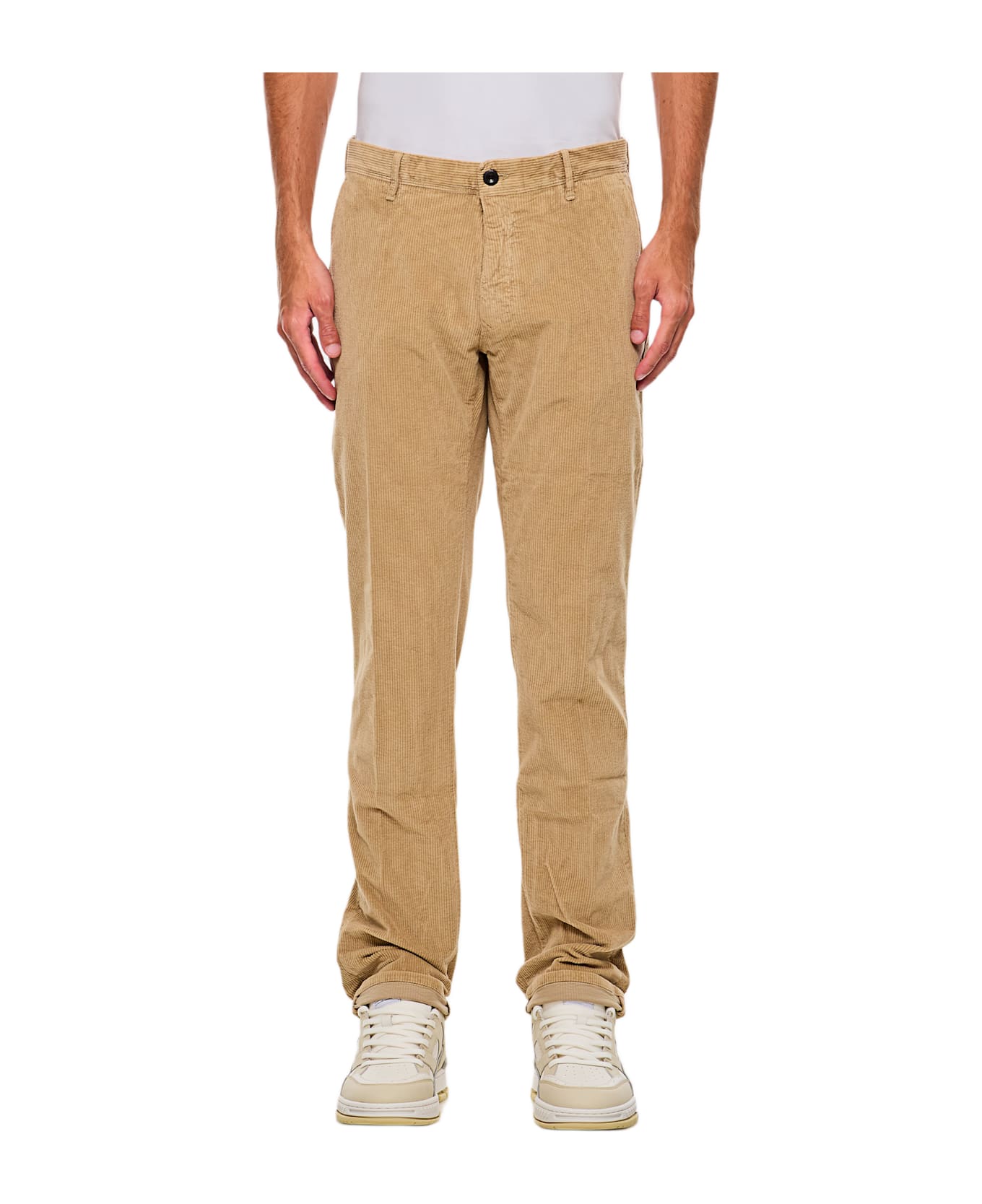 Incotex Velvet Trousers - Beige