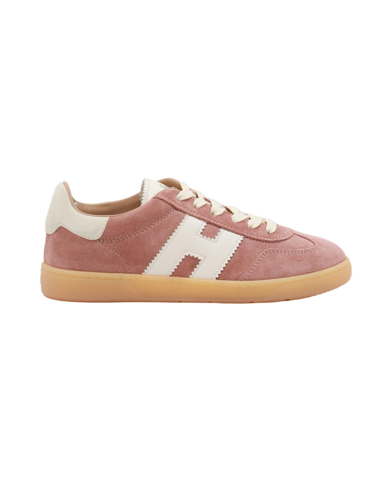 スニーカー HOGAN SNEAKERS BROWN - ROSA Luxury sneakers for women - Hogan pink and gold sneakers