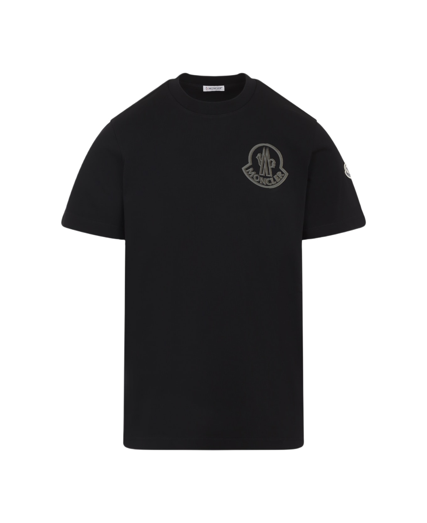 Moncler Short Sleeves T-shirt - Black