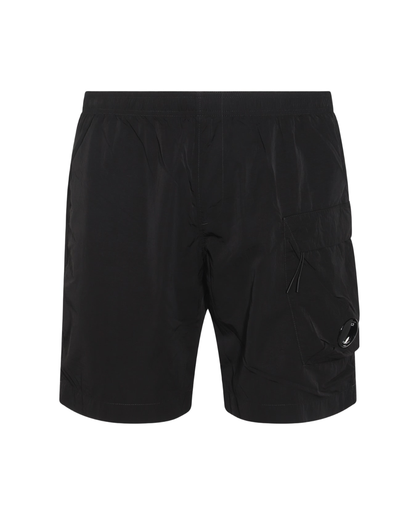 C.P. Company Black Shorts | italist