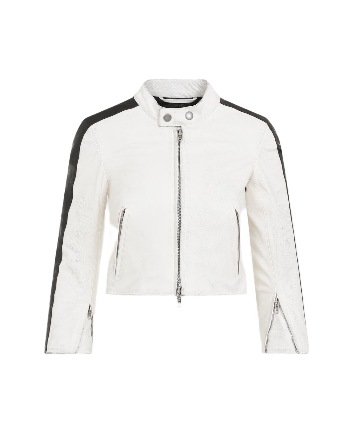 Balenciaga Racer Jacket - Dirty White