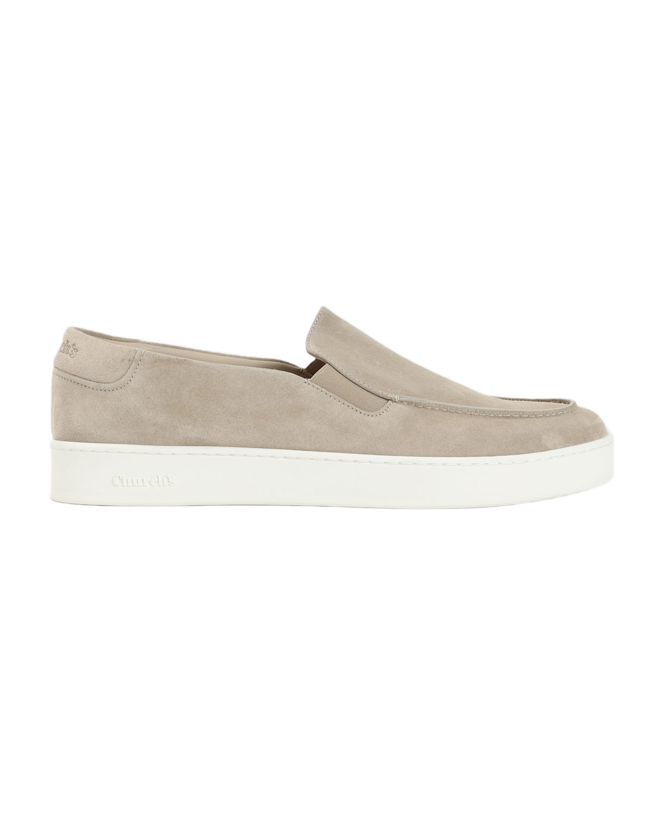 Church's Cappuccino Suede Longton 2 Slip-ons - DESERT