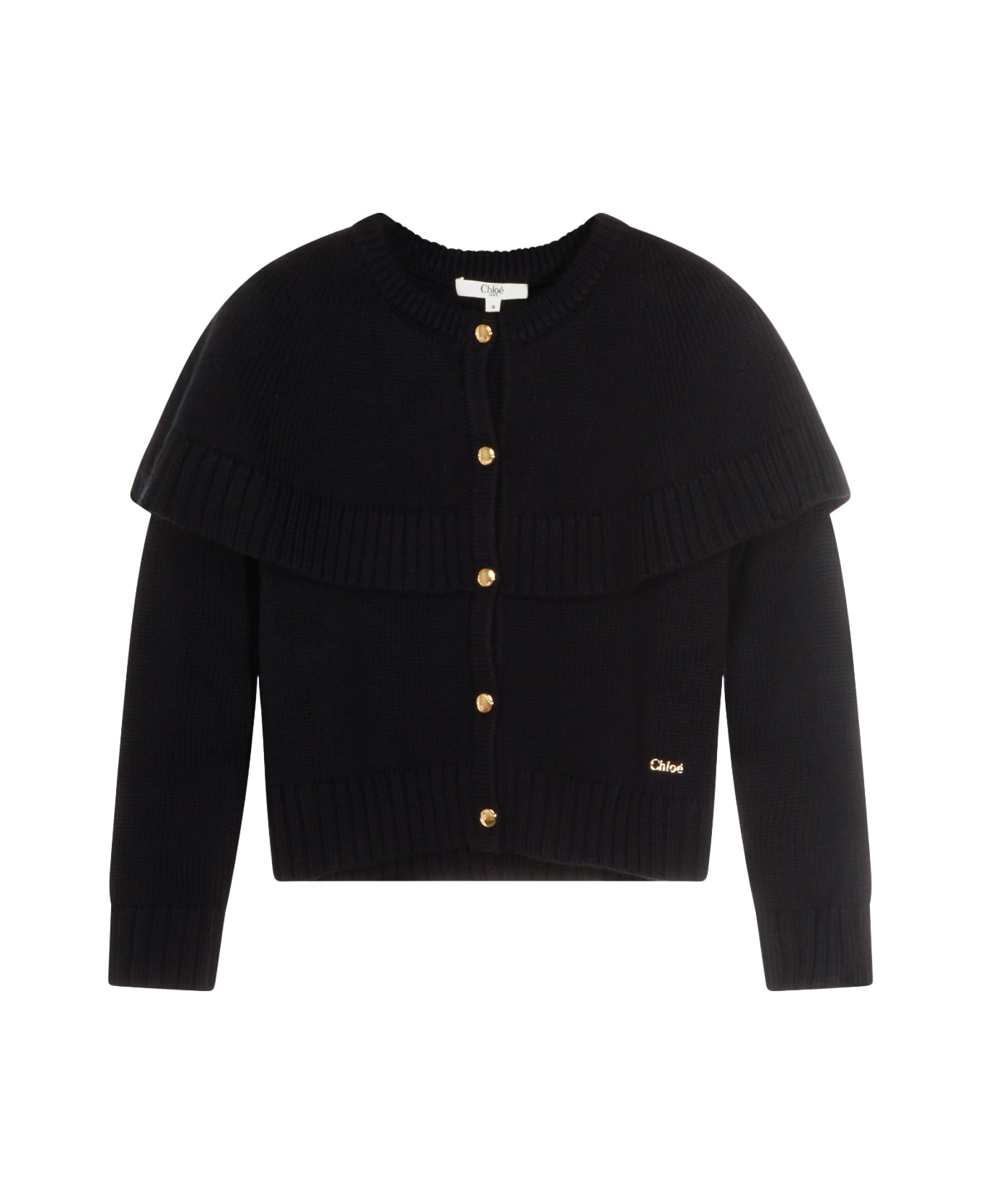 Chloé Dark Blue Cotton Knitwear - Marine