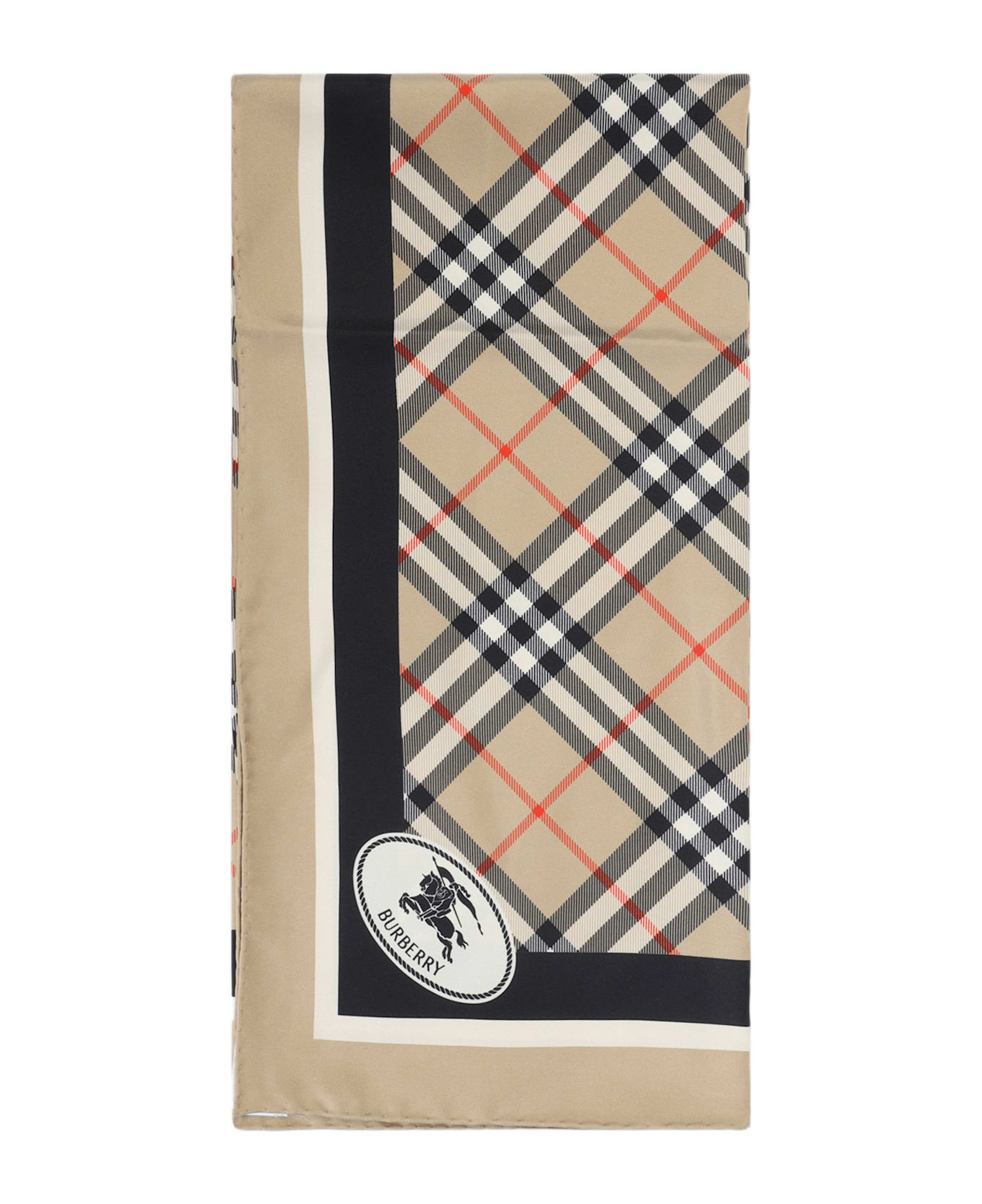 Burberry Check Scarf - Sand