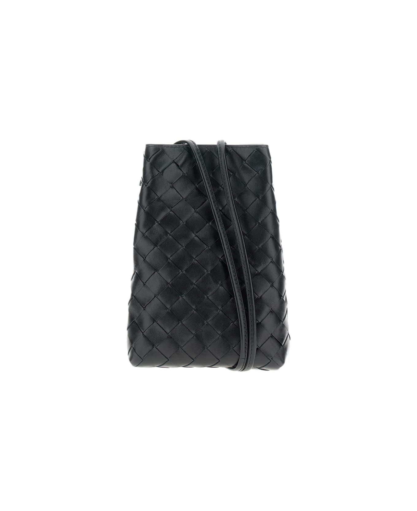 Bottega Veneta Phone Pouch - Black